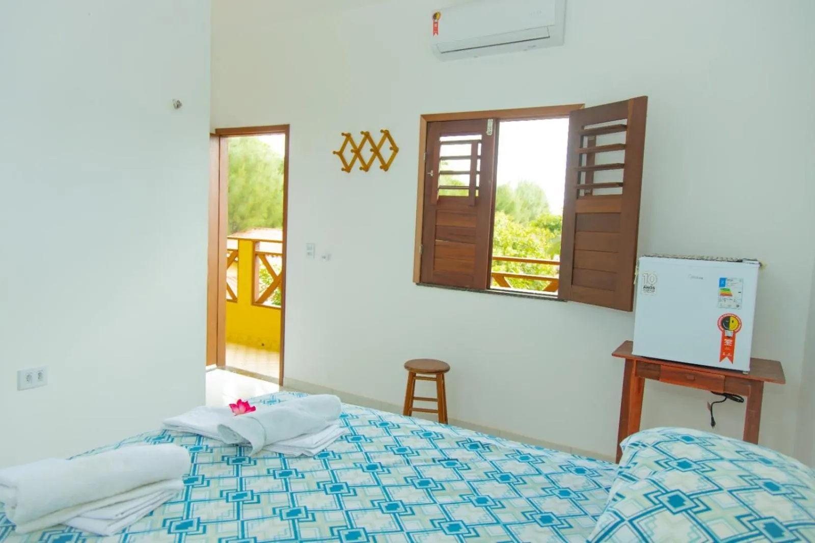 Bed in Pousada Águas Claras