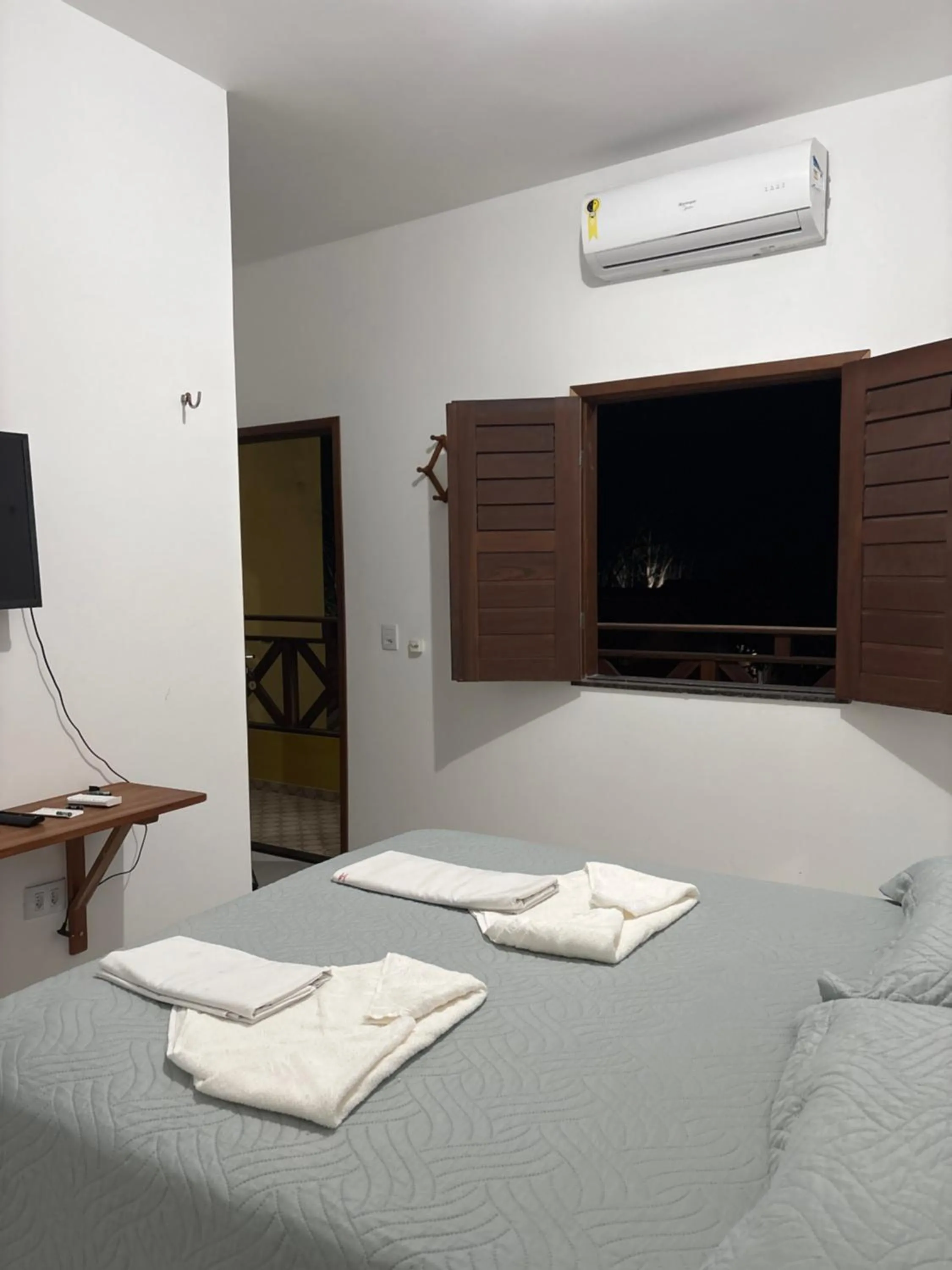 Bed in Pousada Águas Claras