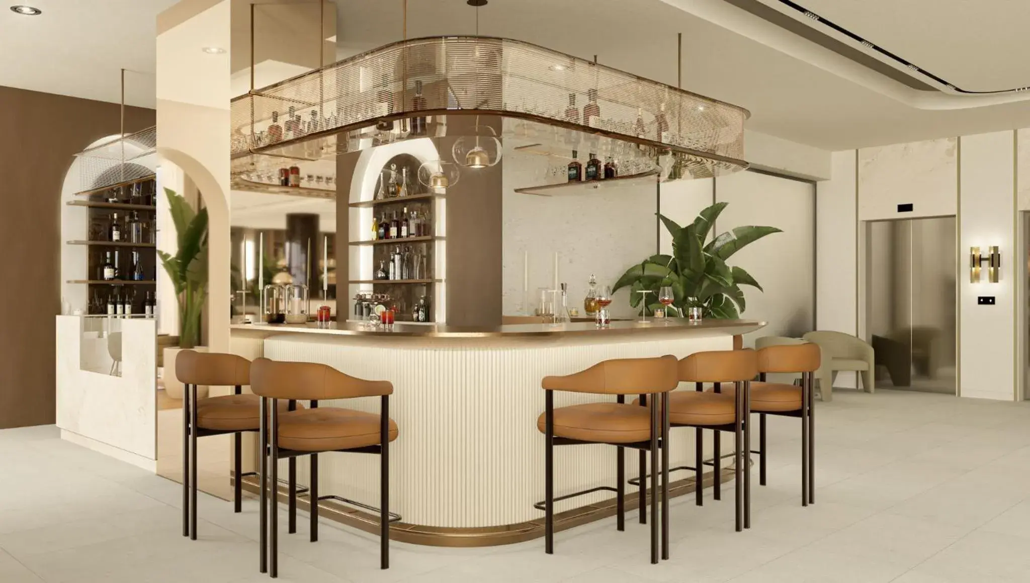 Lounge or bar in Hotel Atrium Lounge or bar in Hotel Atrium