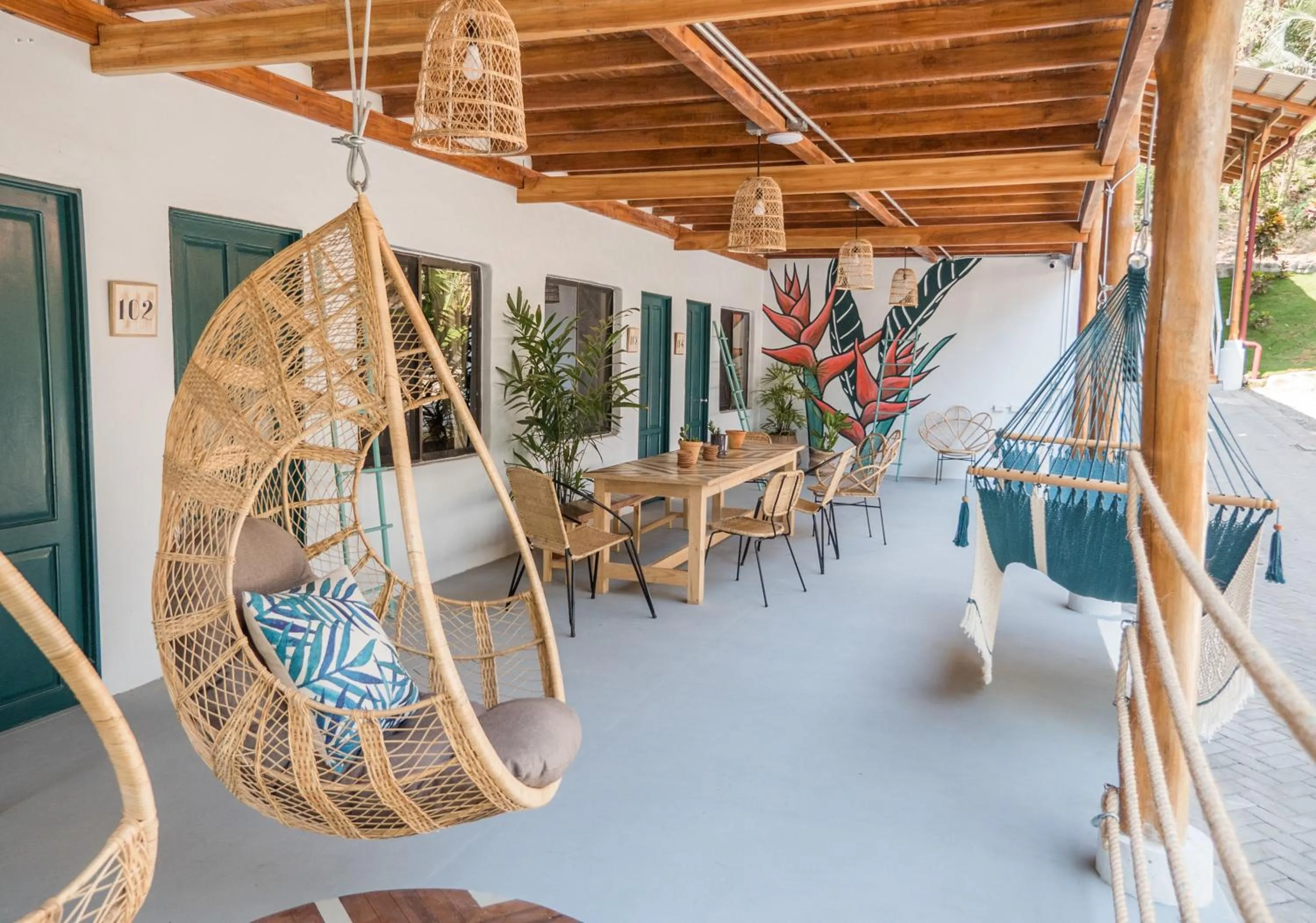 Balcony/Terrace in Socialtel Santa Teresa South