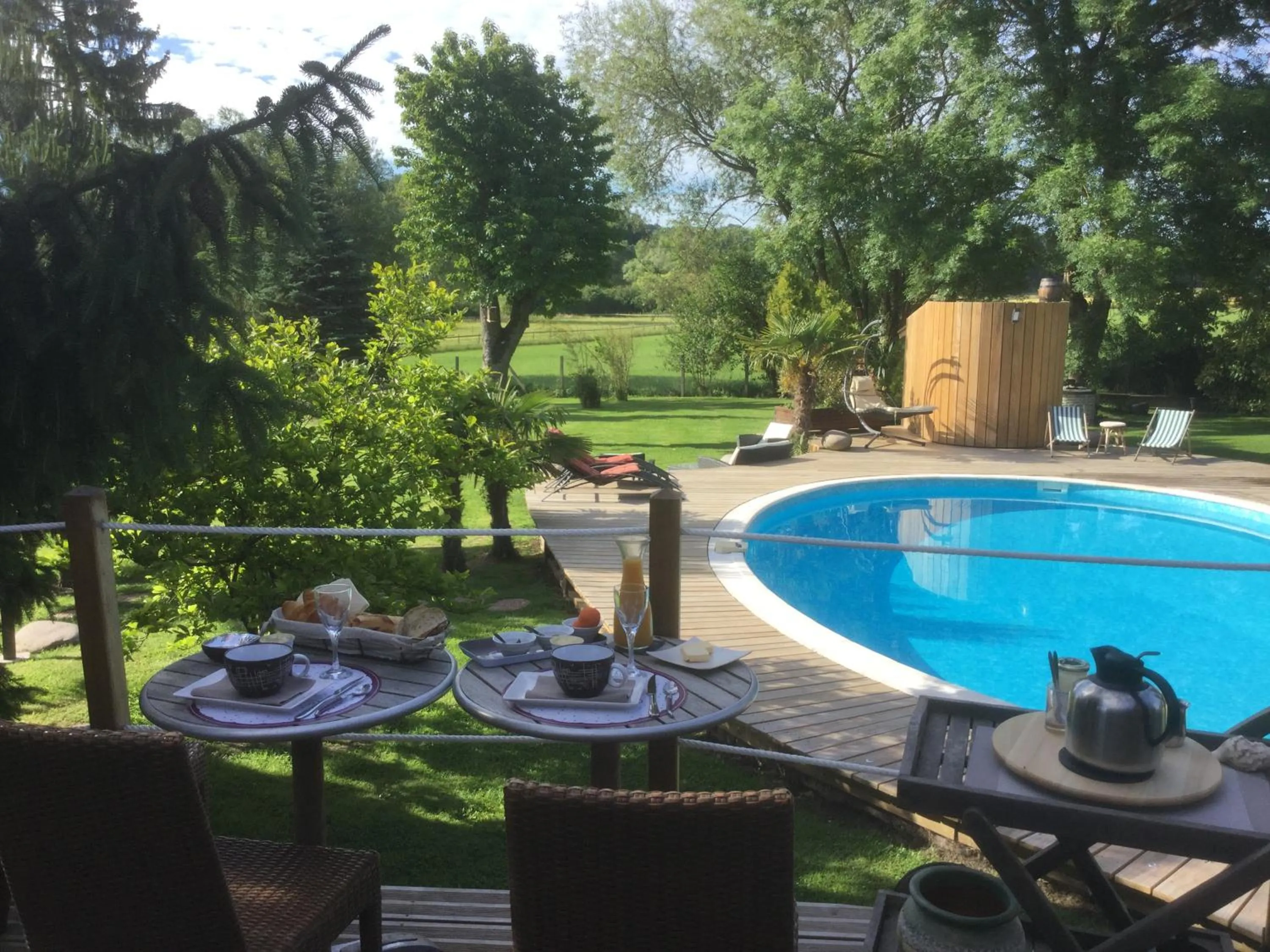 Patio in Les Crinieres En Brie