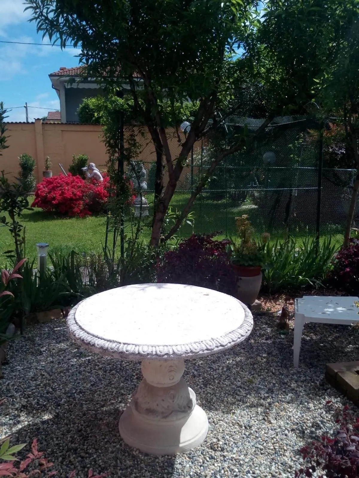 Inner courtyard view in B&B Antica Corte Lombarda