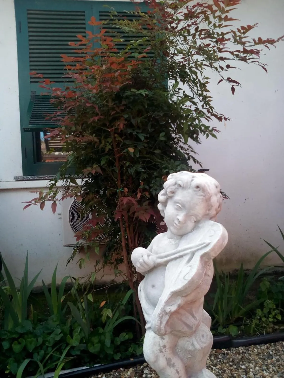 Inner courtyard view in B&B Antica Corte Lombarda