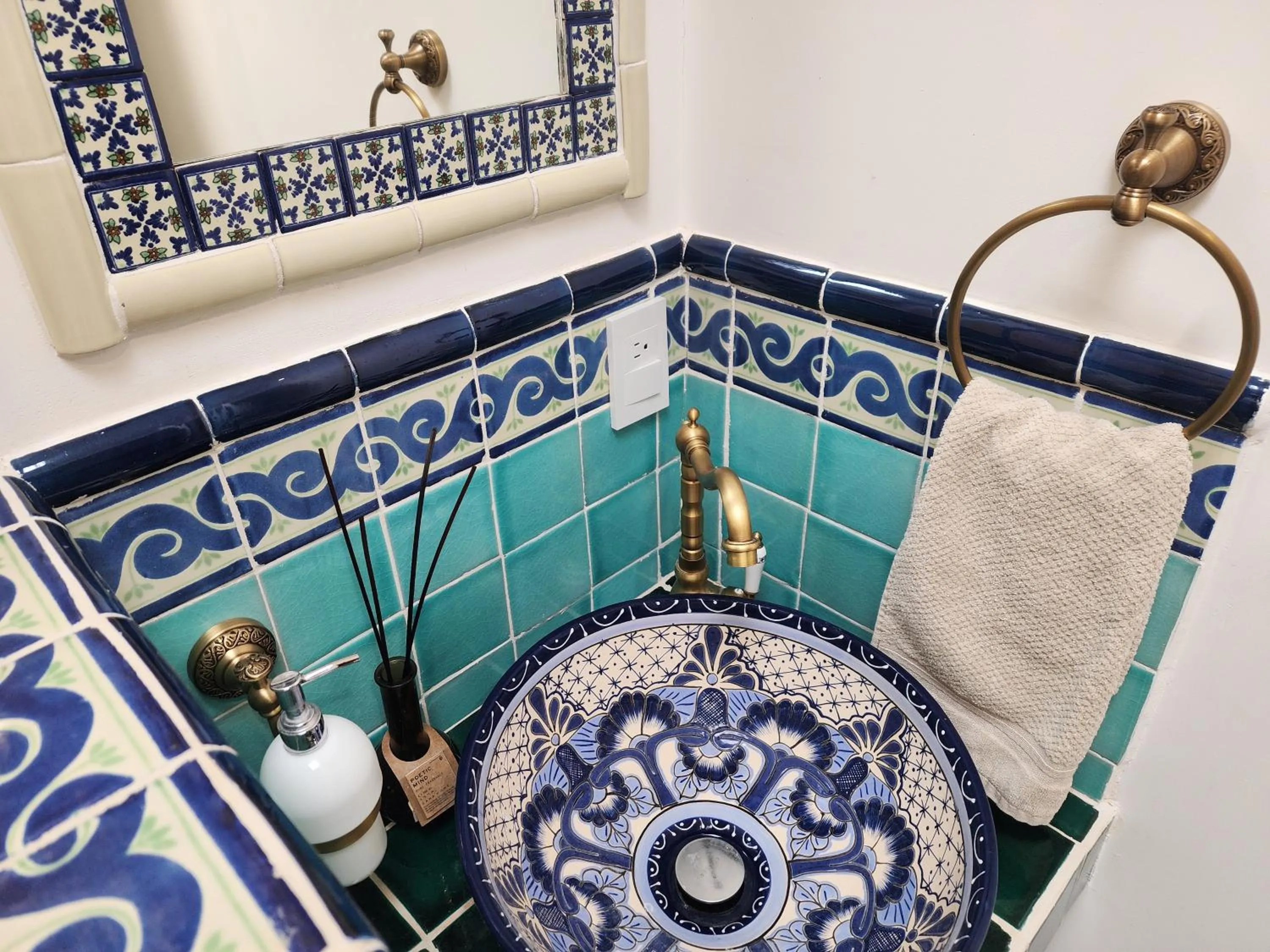 Bathroom in Casa Blanca Boutique & Organic