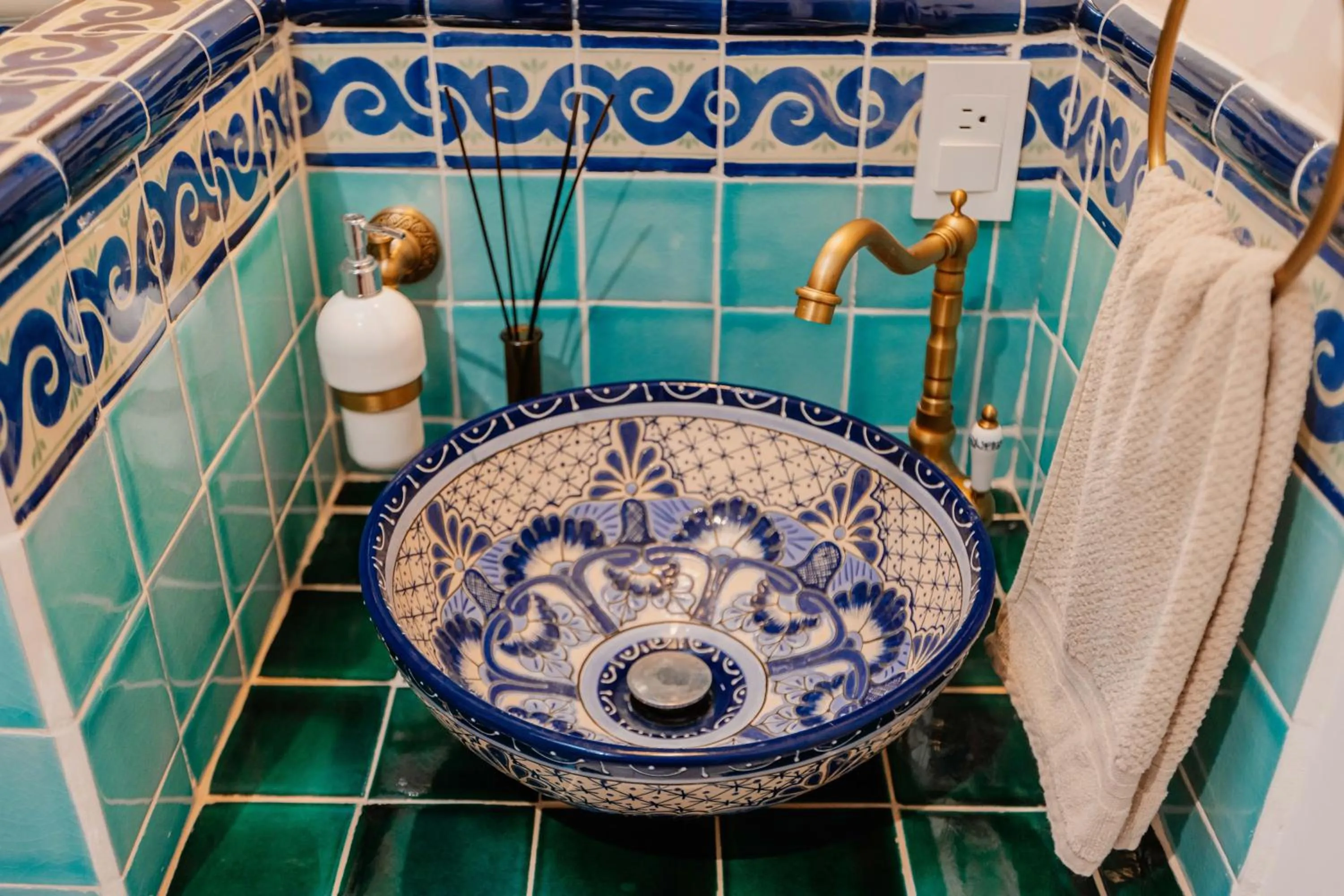 Bathroom in Casa Blanca Boutique & Organic