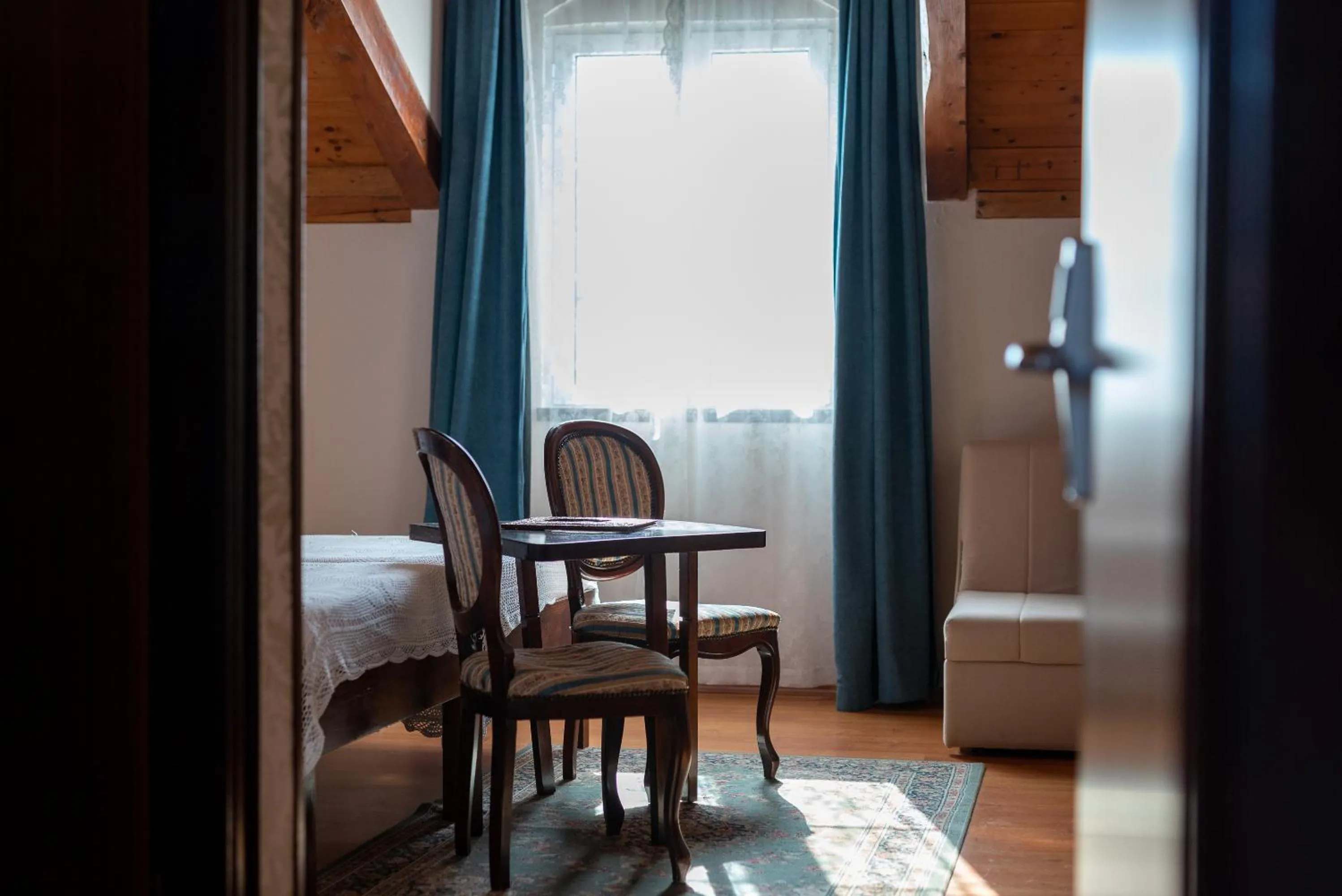 Bed in Heritage Hotel Pasike