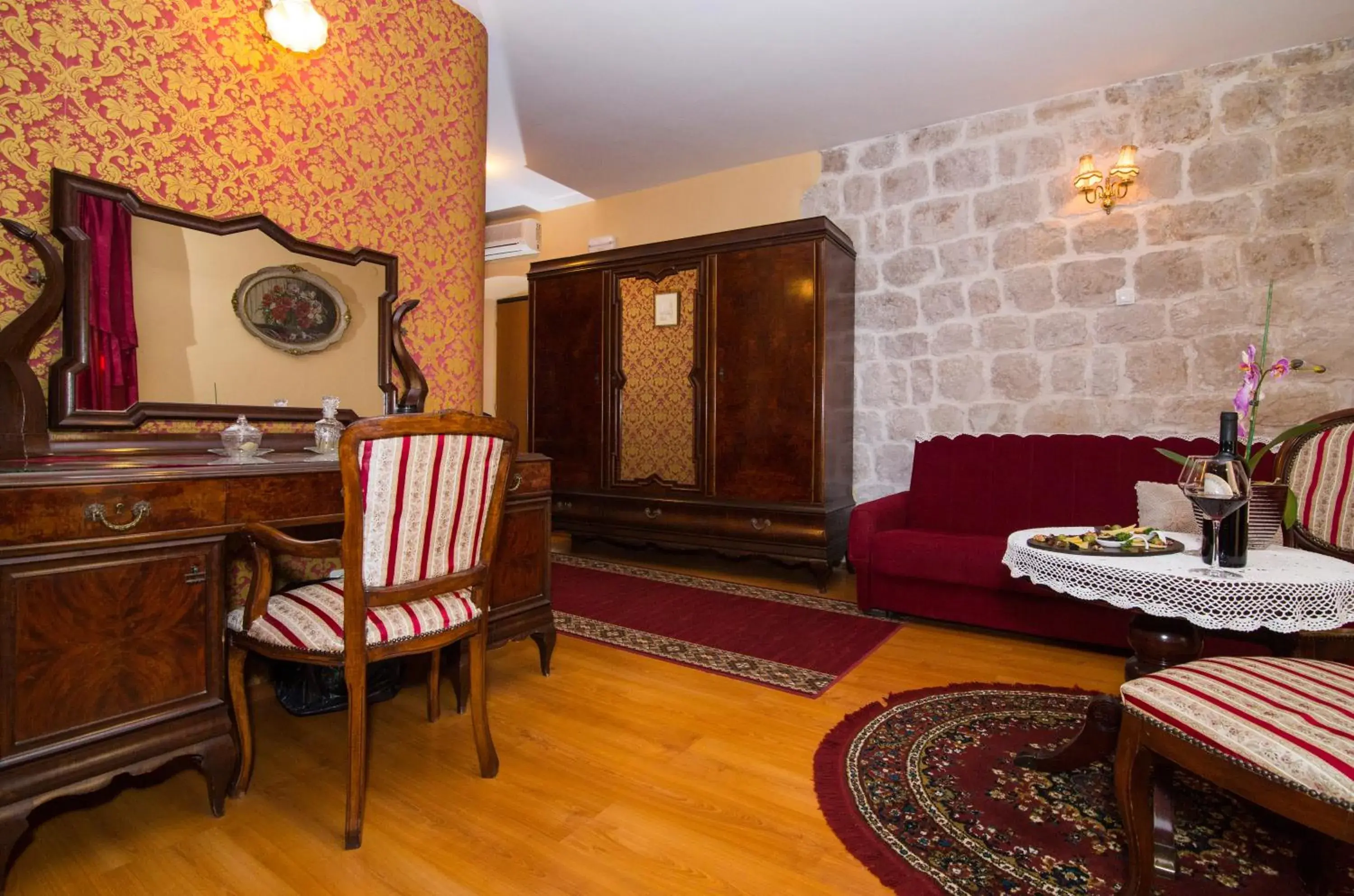 Living room in Heritage Hotel Pasike Living room in Heritage Hotel Pasike