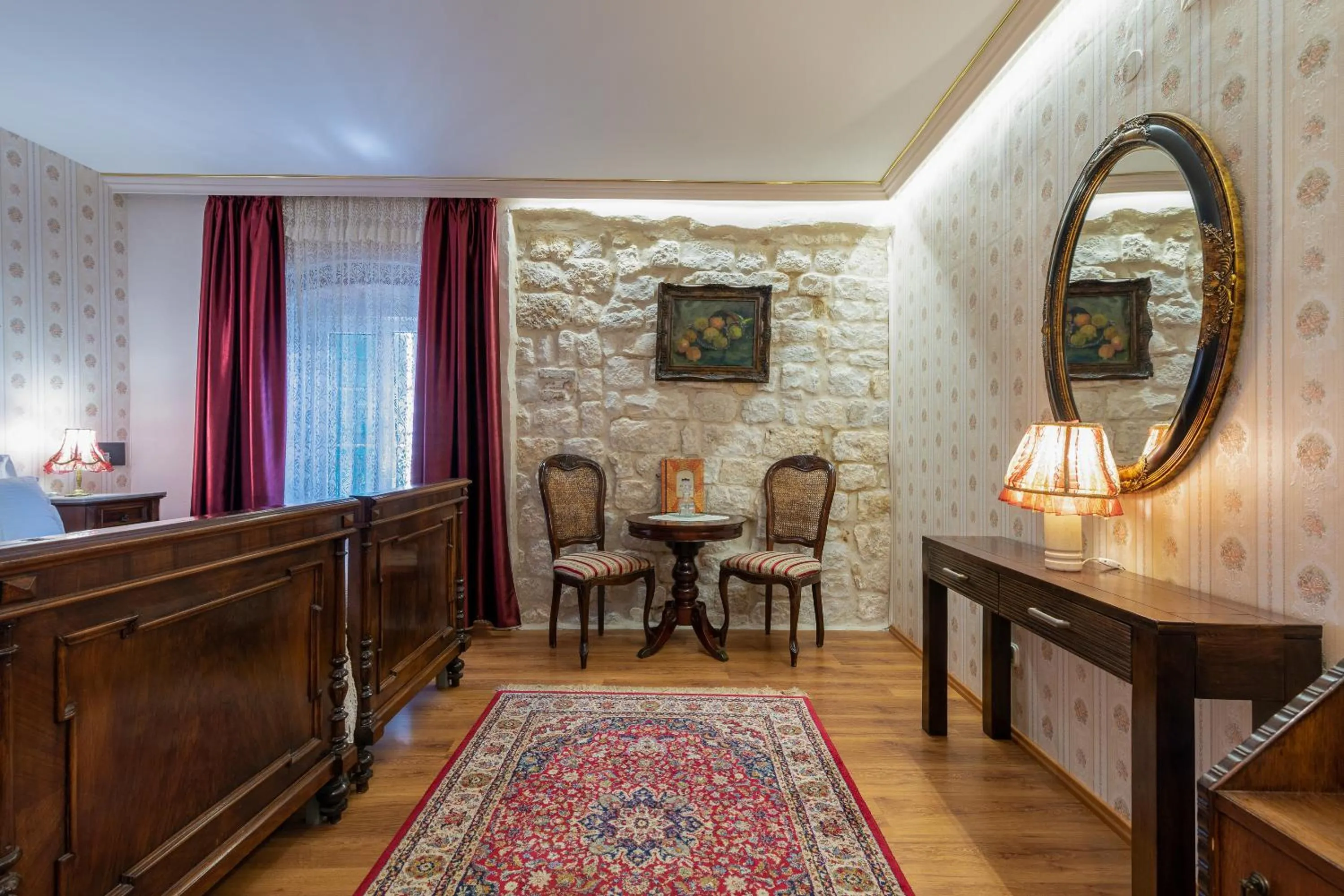 Seating area in Heritage Hotel Pasike