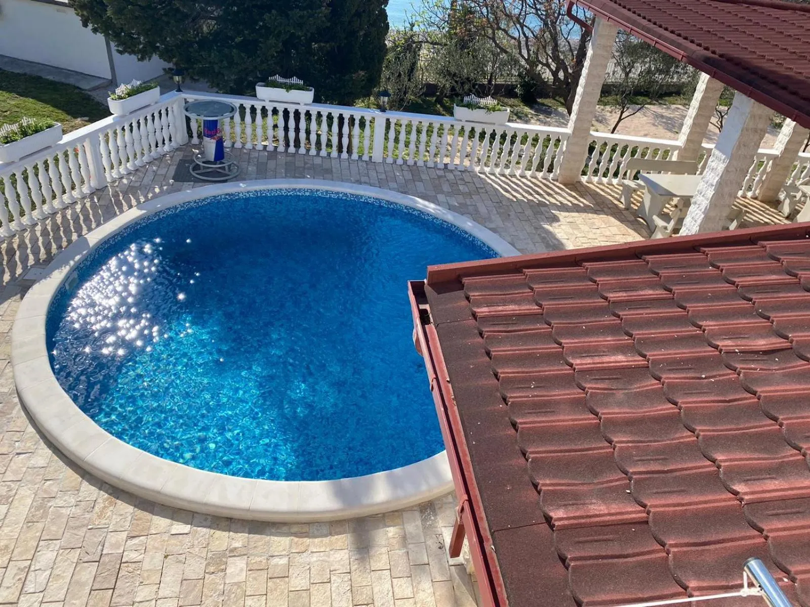 Swimming pool in Mobile Homes Vila Punta