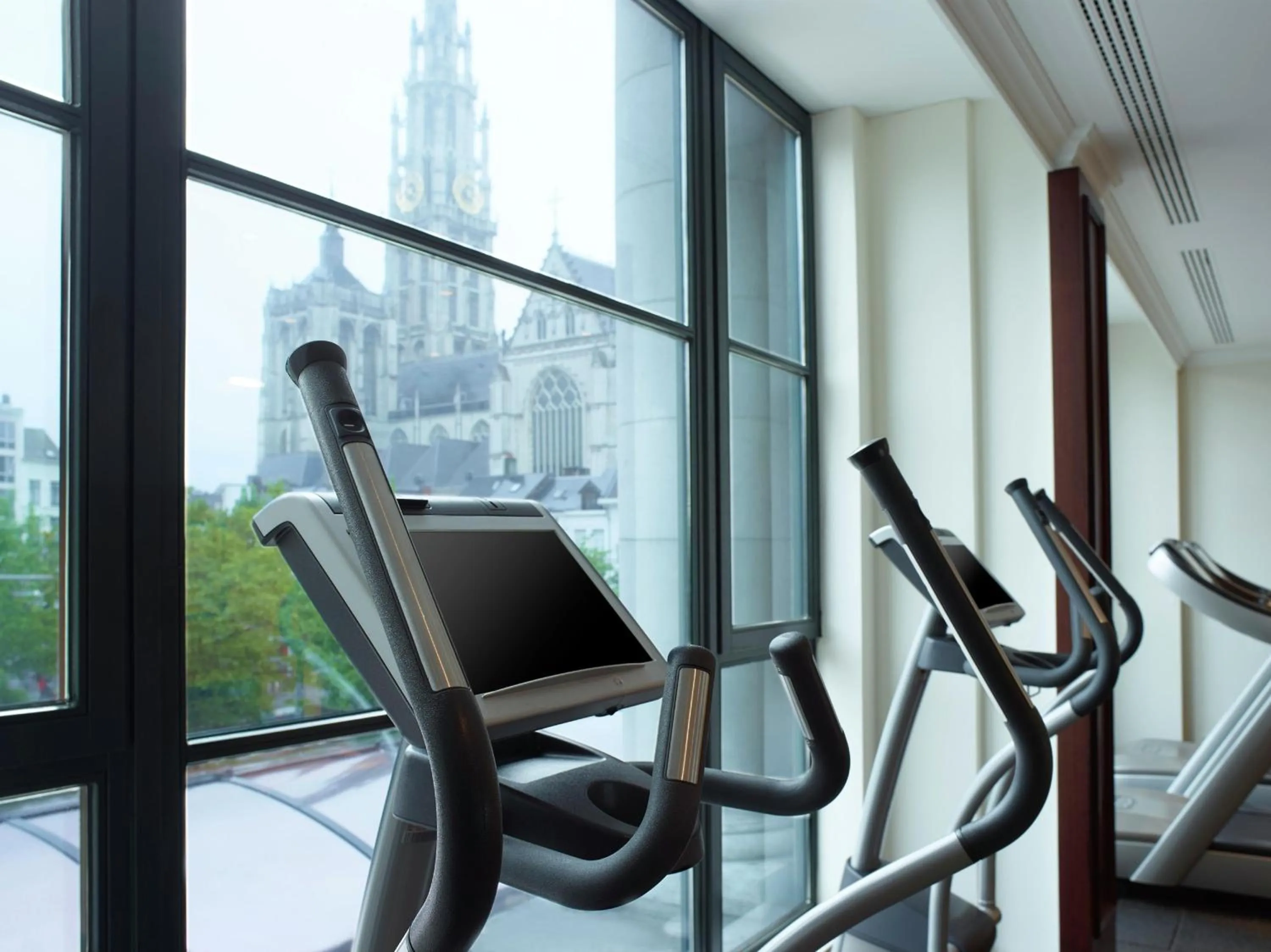 Fitness centre/facilities in Hilton Antwerp Old Town