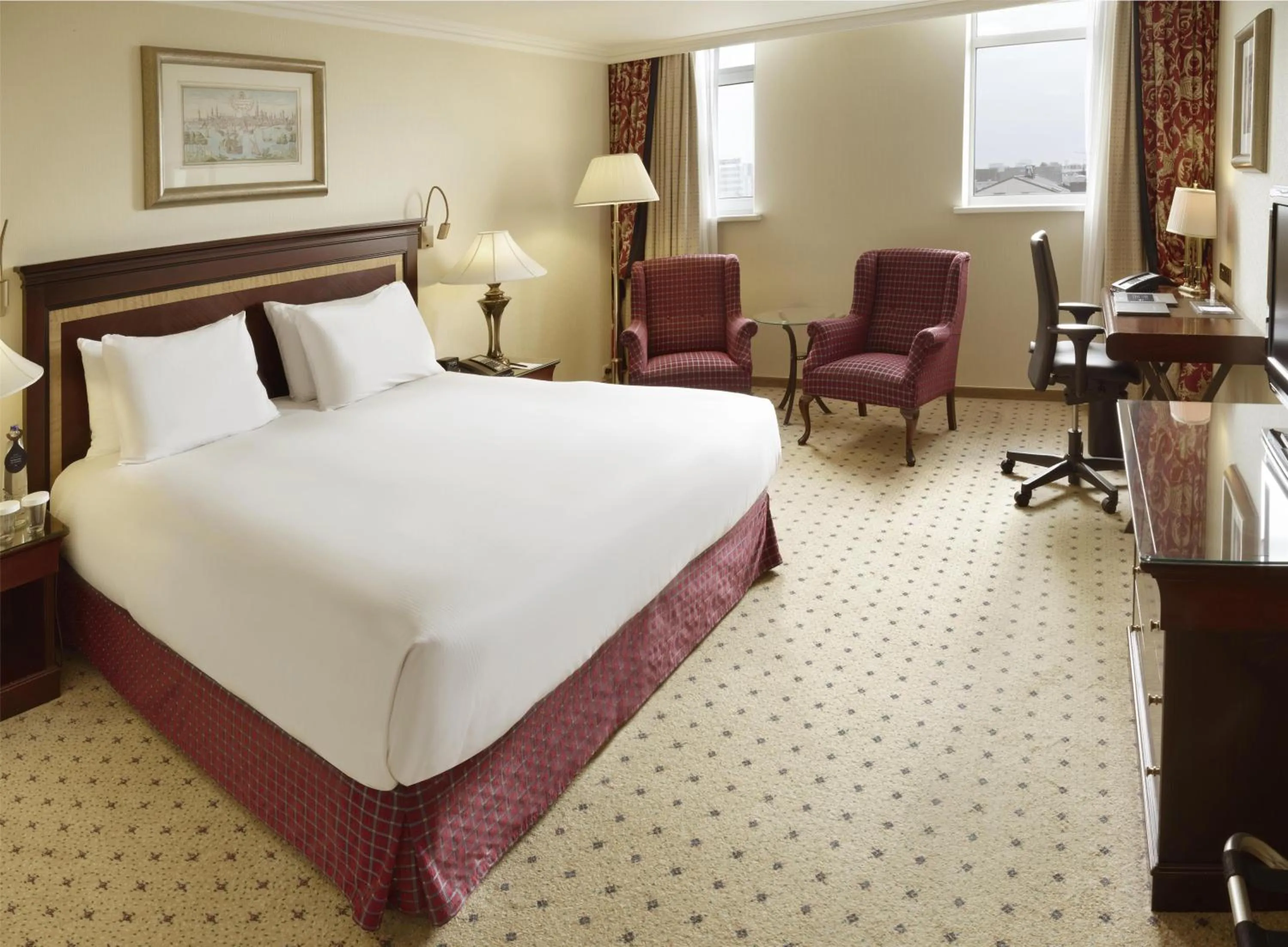 Bed in Hilton Antwerp Old Town