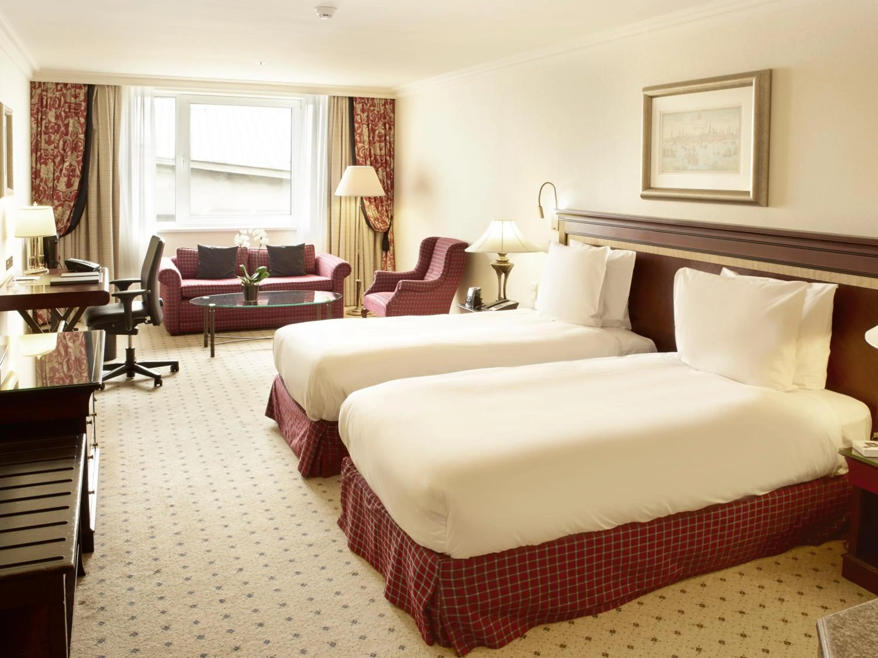 Bedroom, Bed in Hilton Antwerp Old Town