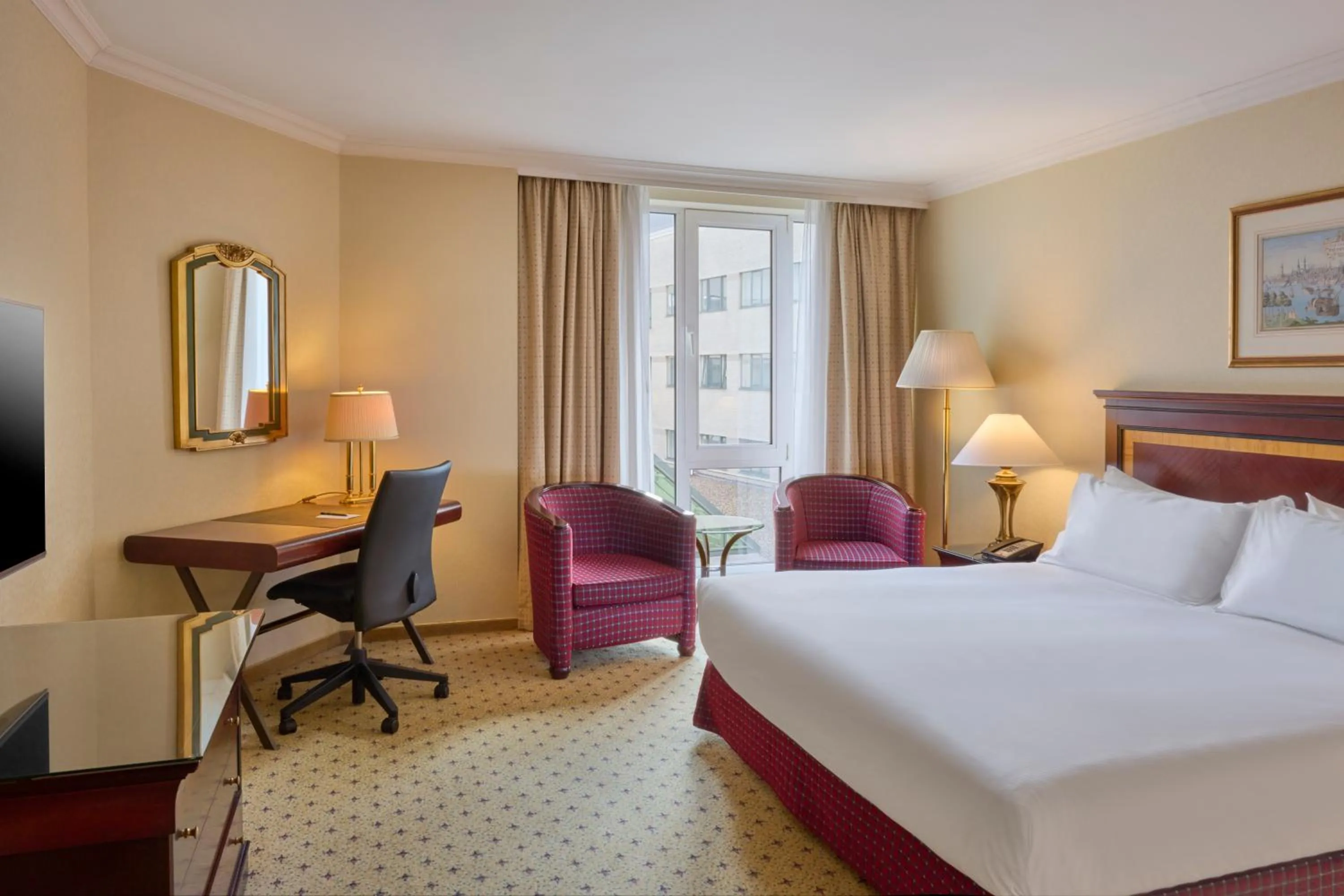 Bed in Hilton Antwerp Old Town