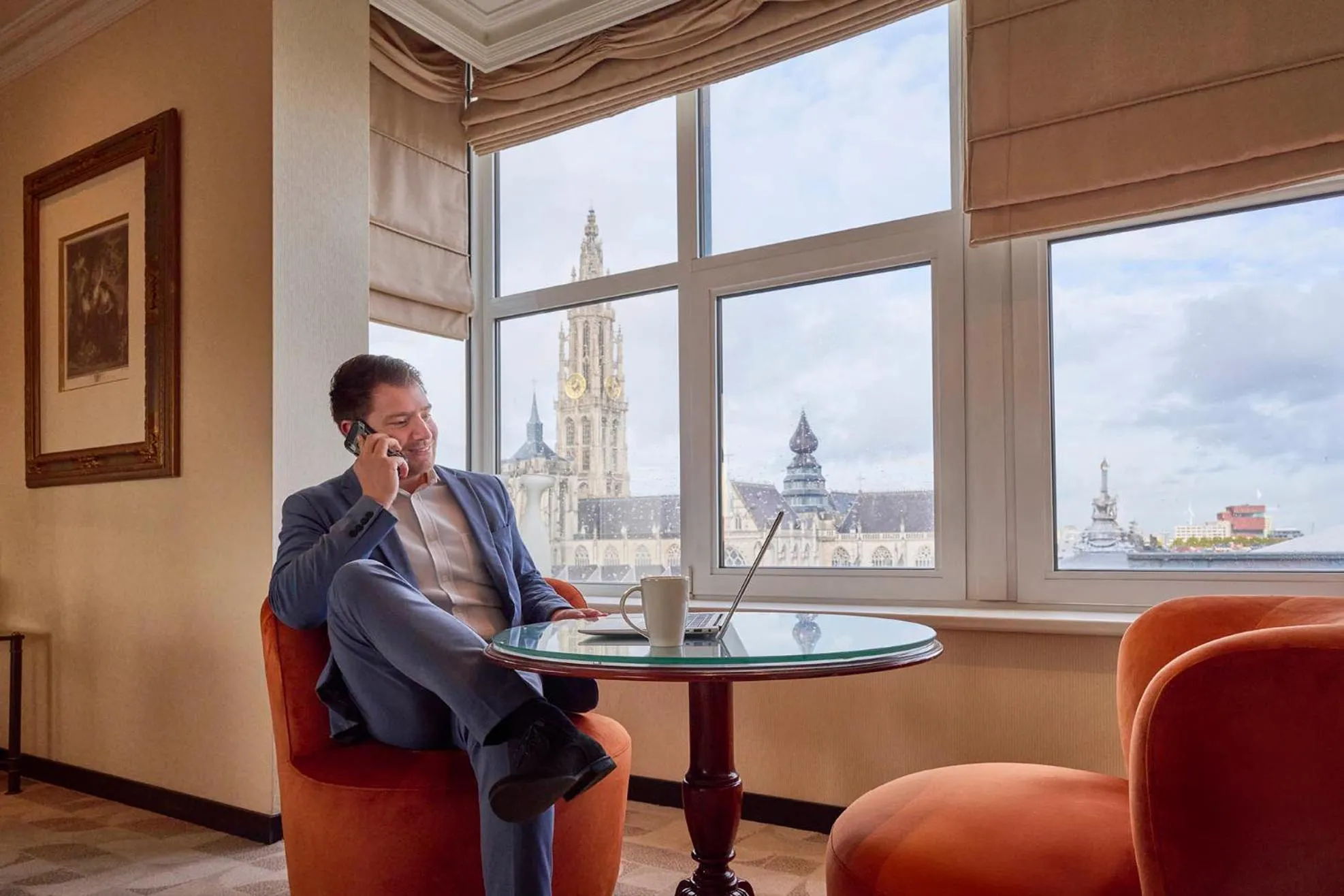 View (from property/room) in Hilton Antwerp Old Town