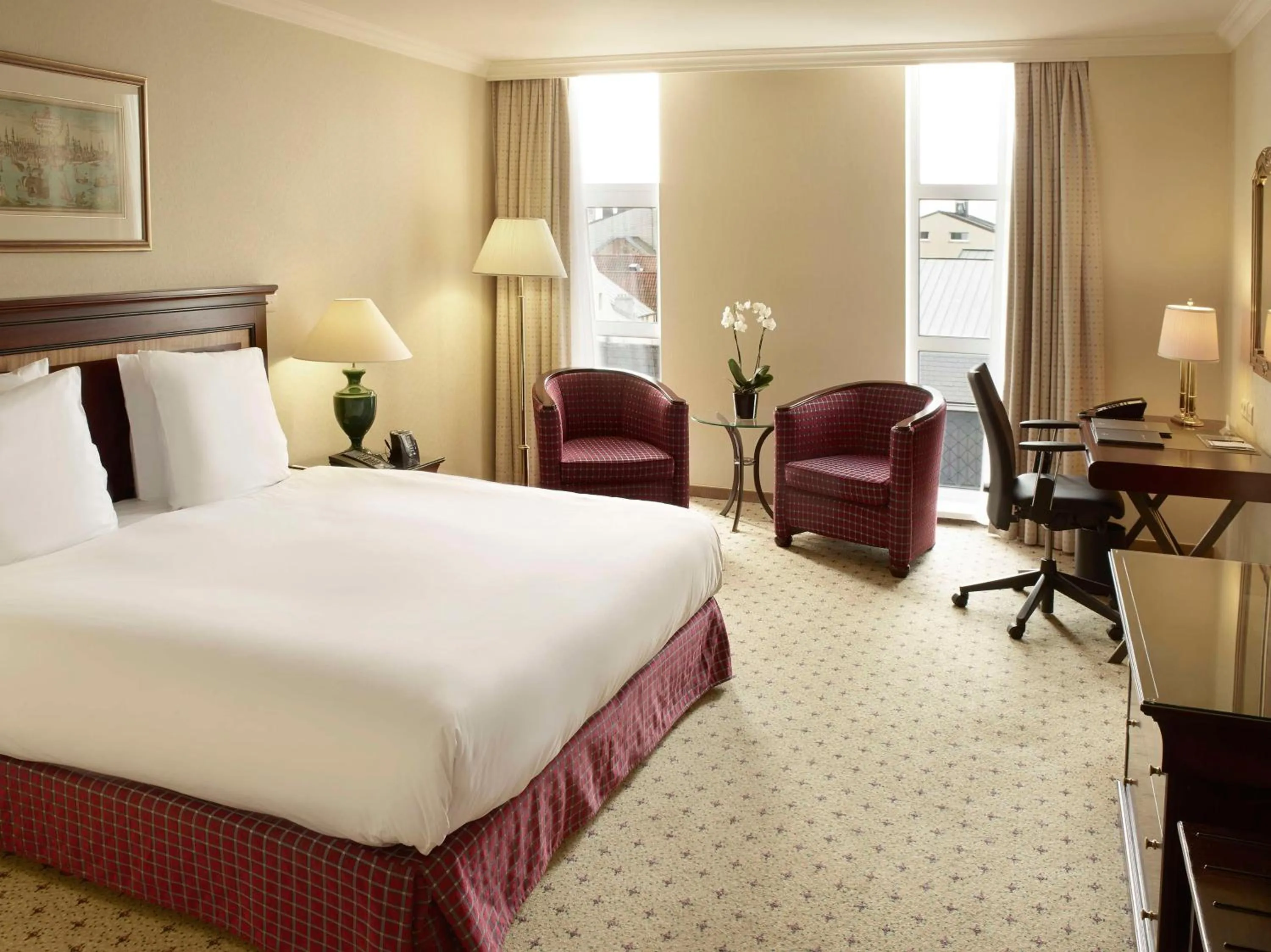 Bed in Hilton Antwerp Old Town