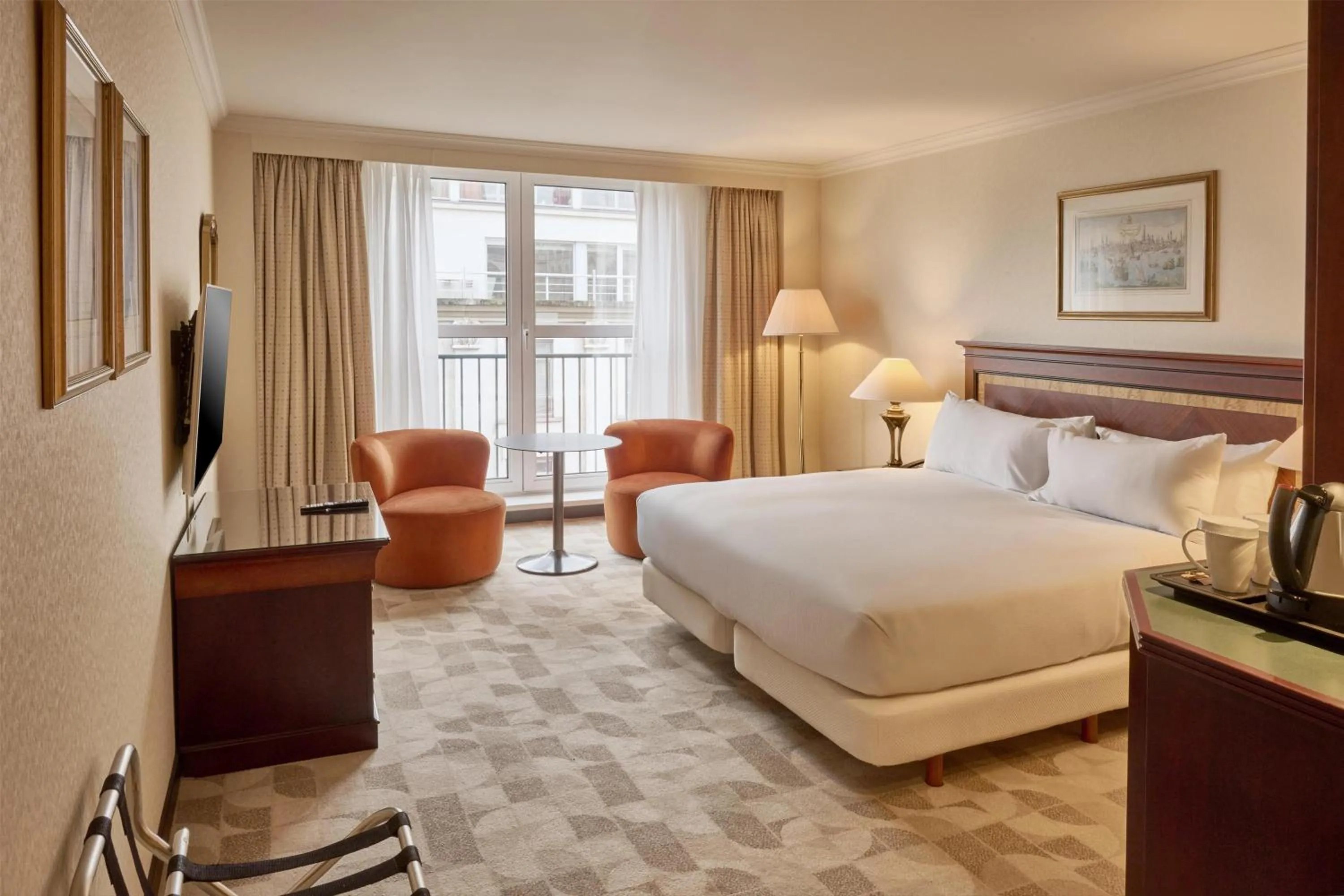 Bed in Hilton Antwerp Old Town