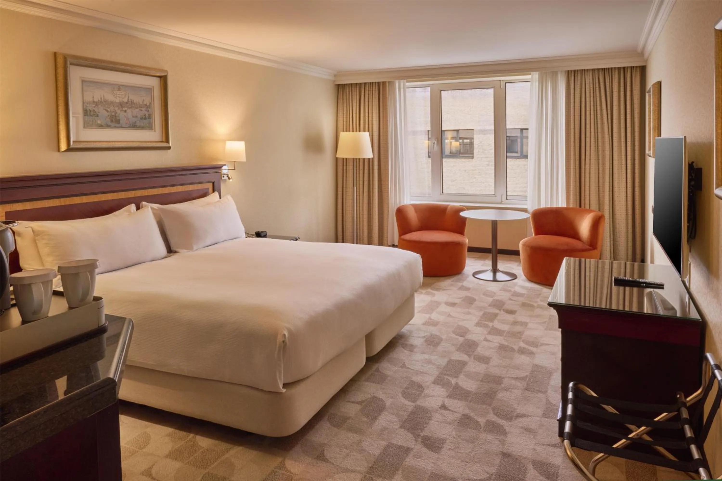 Bed in Hilton Antwerp Old Town