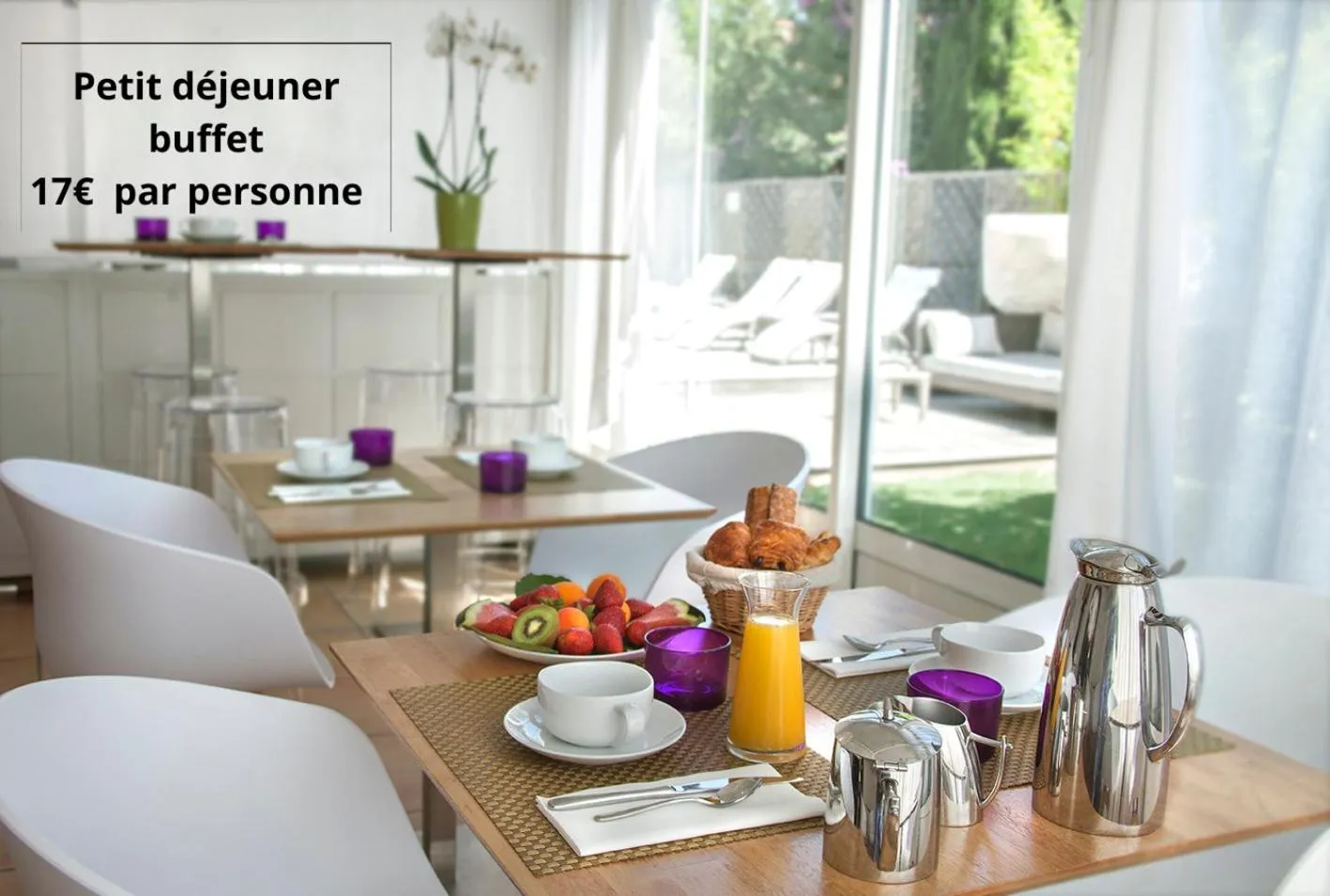 Food and drinks in Le Cottage - Hotel & Spa