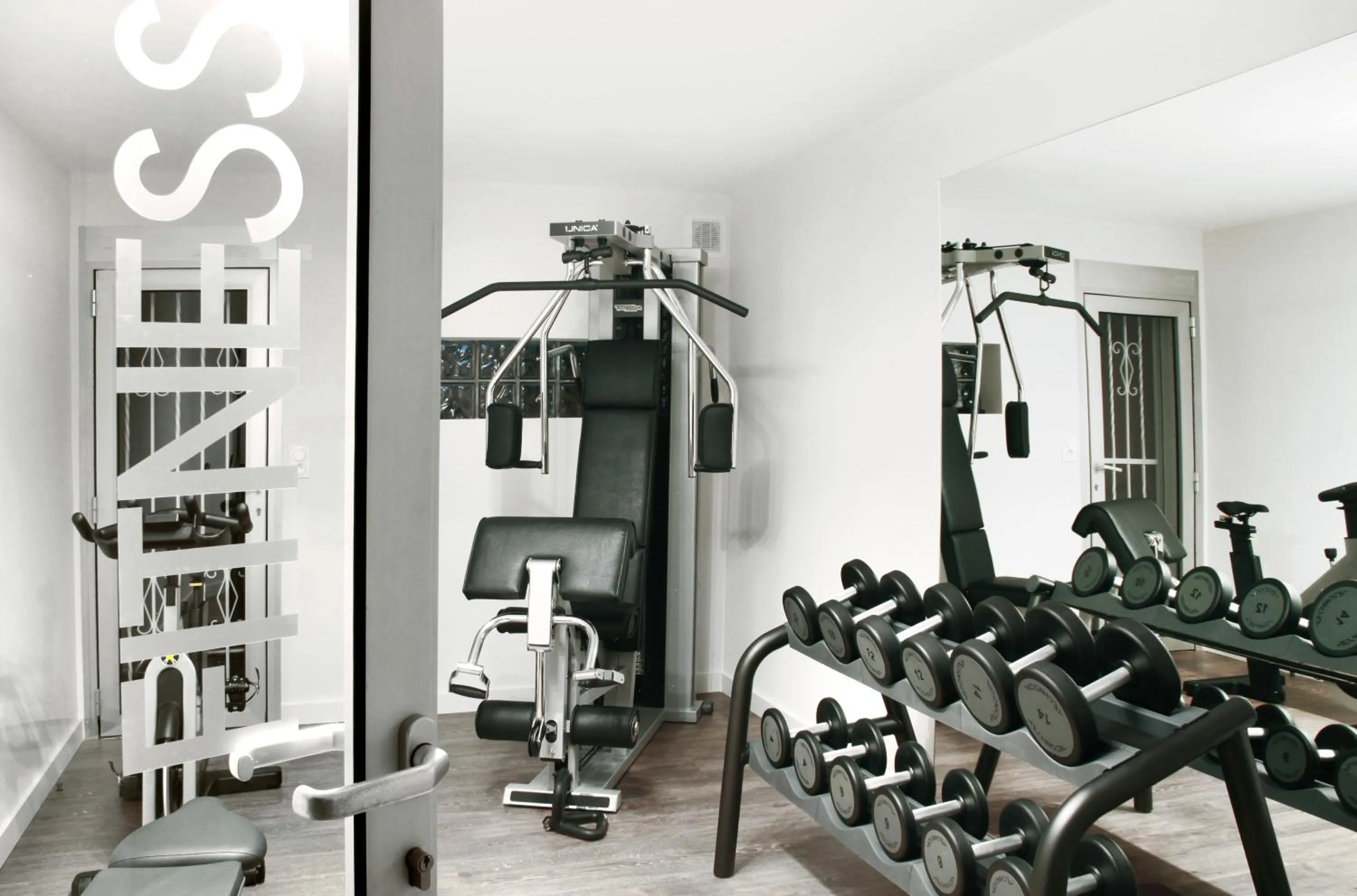 Fitness centre/facilities in Le Cottage - Hotel & Spa