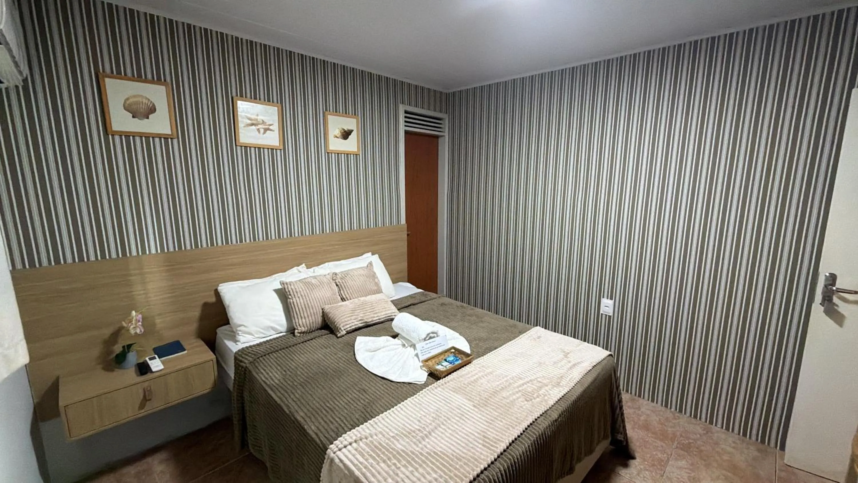 Bed in Pousada Beach House Coqueirinho