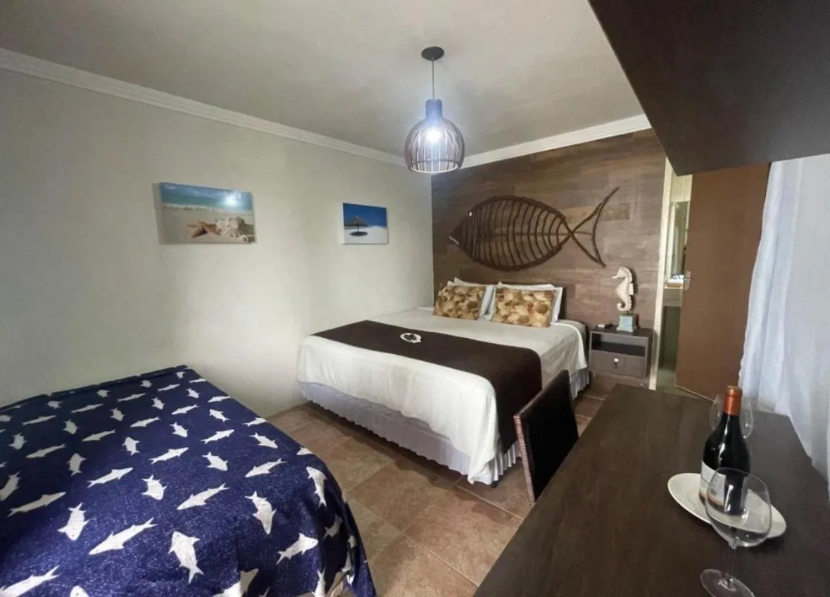 Bed in Pousada Beach House Coqueirinho