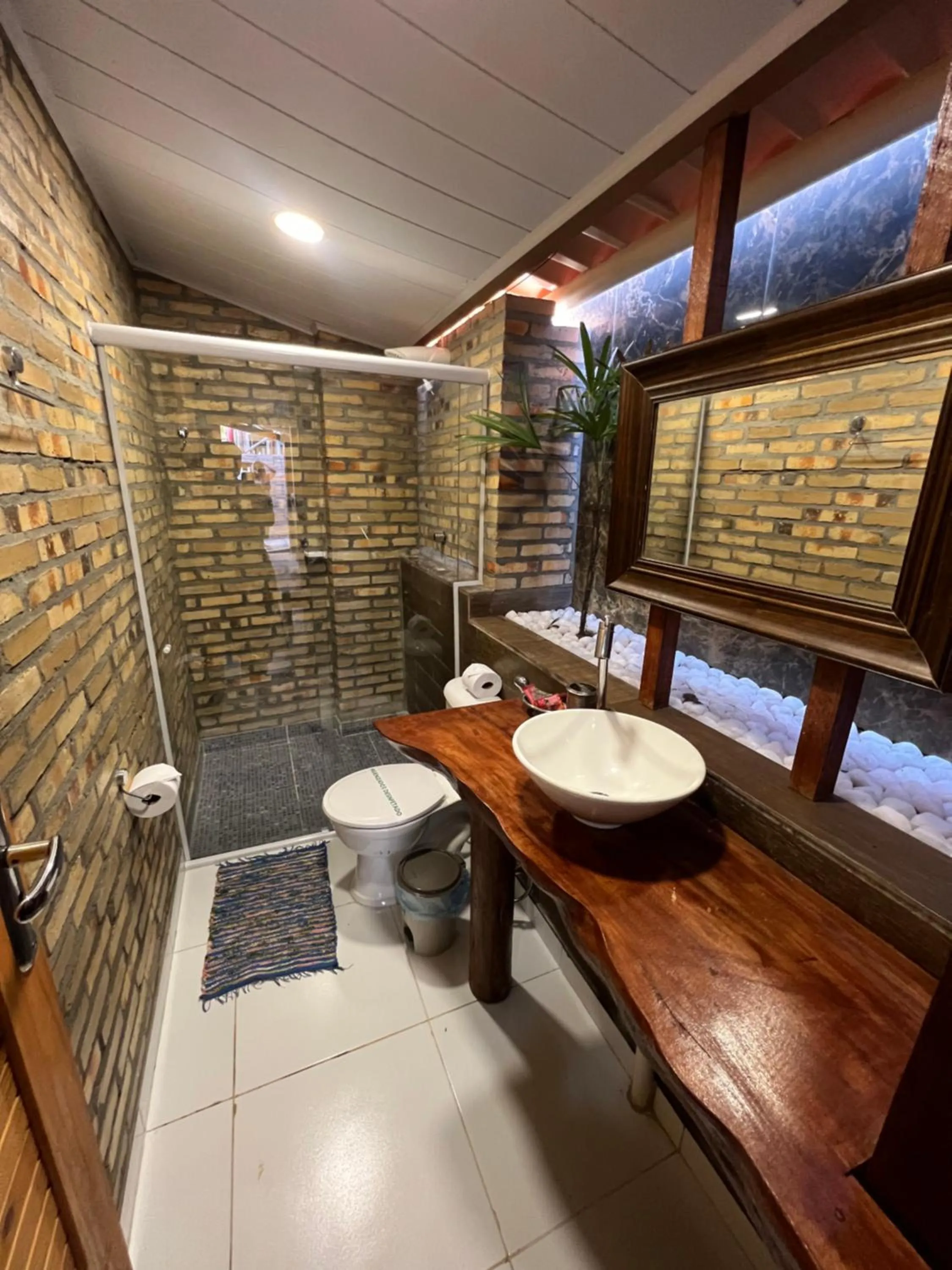 Shower in Pousada Beach House Coqueirinho