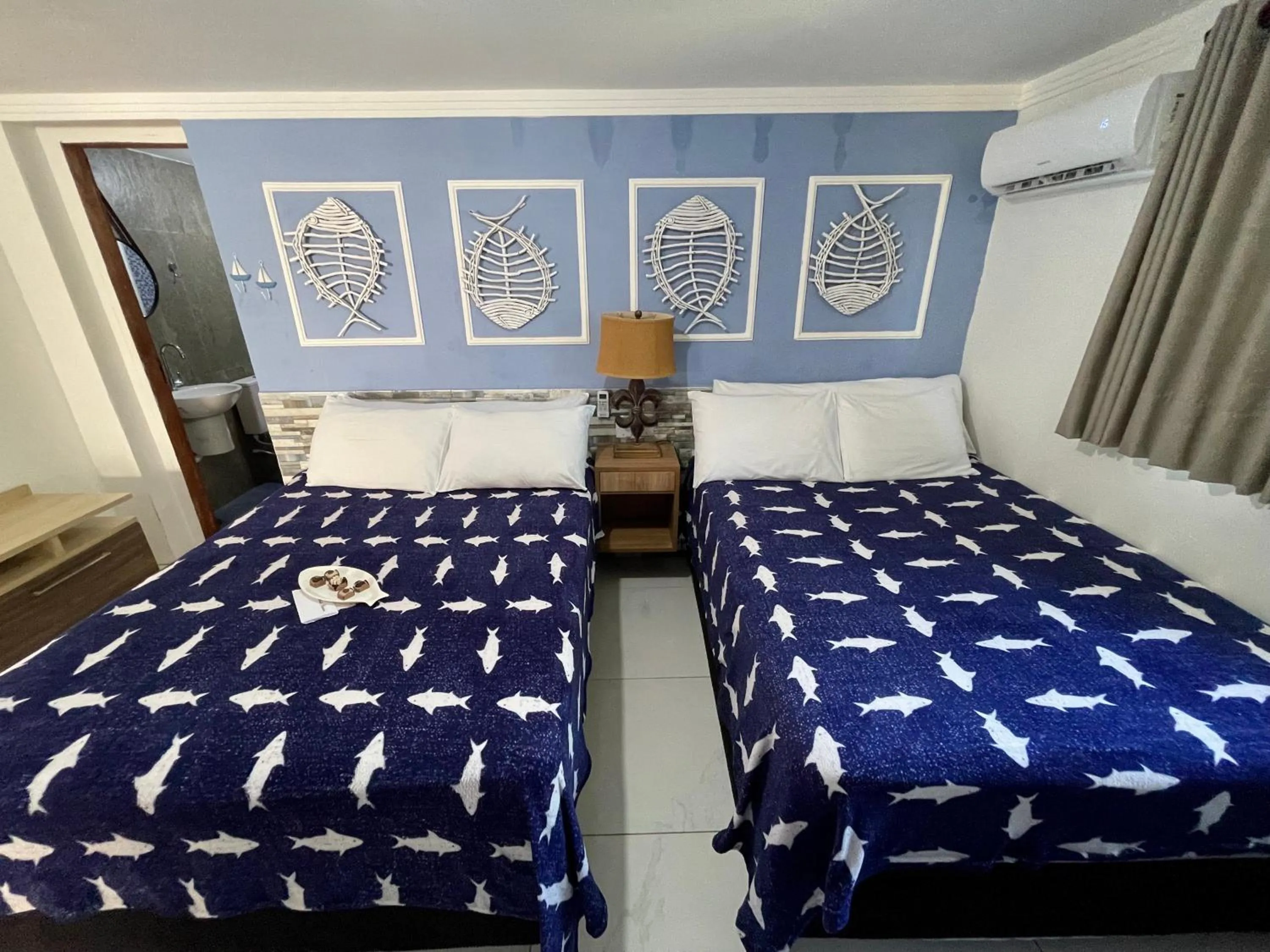 Bed in Pousada Beach House Coqueirinho