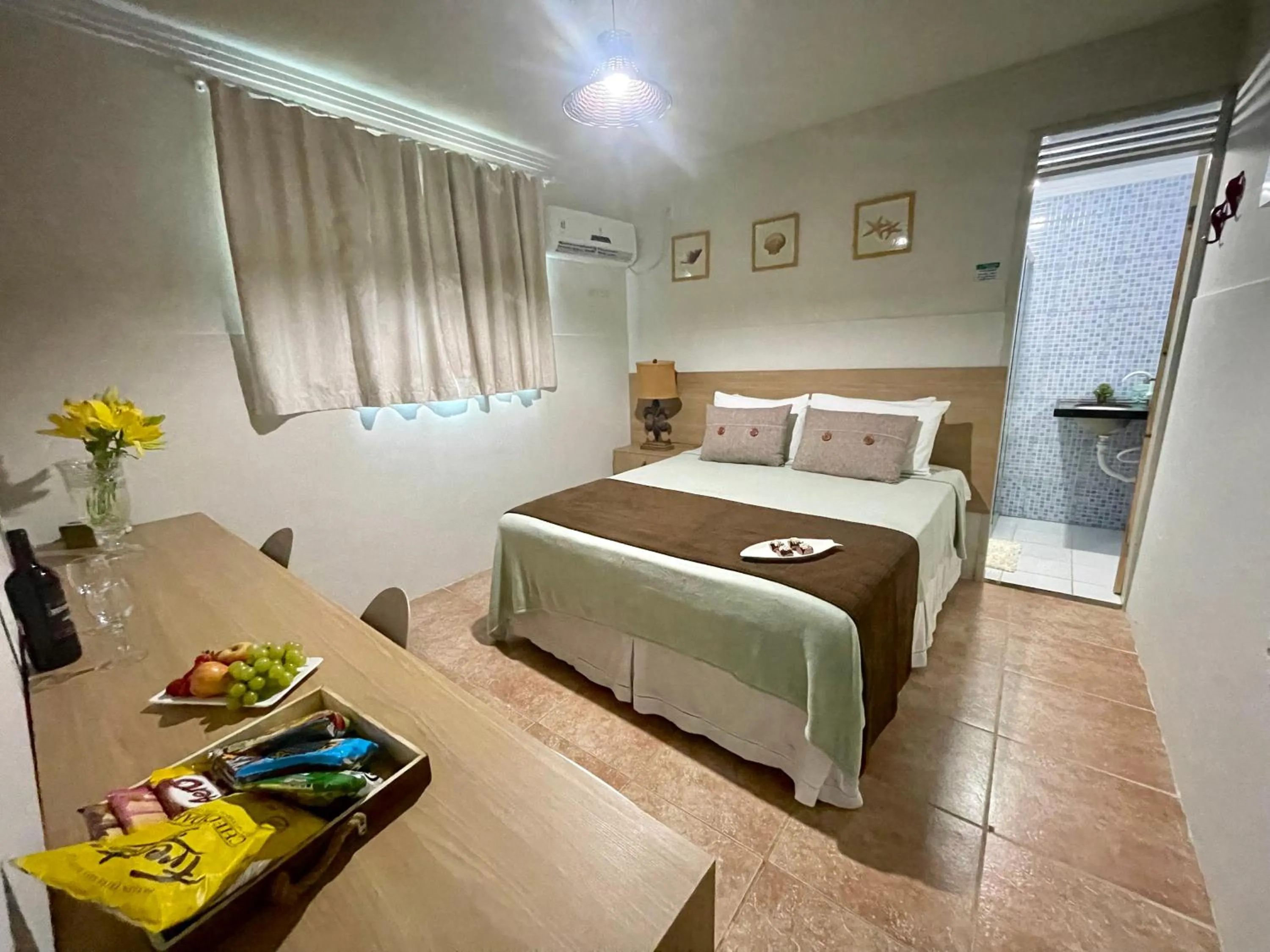 Bed in Pousada Beach House Coqueirinho