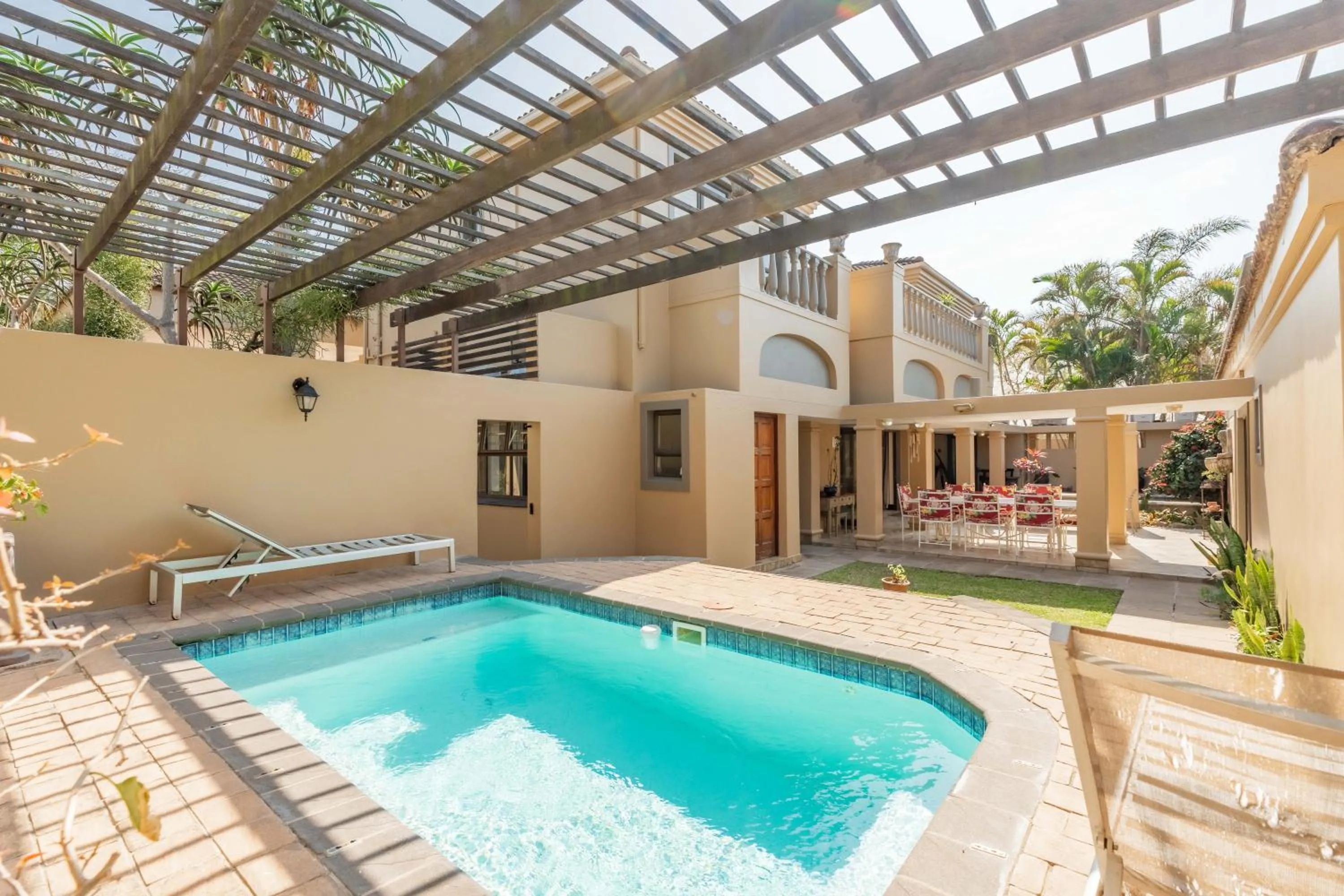Pool view in The Villa Umhlanga