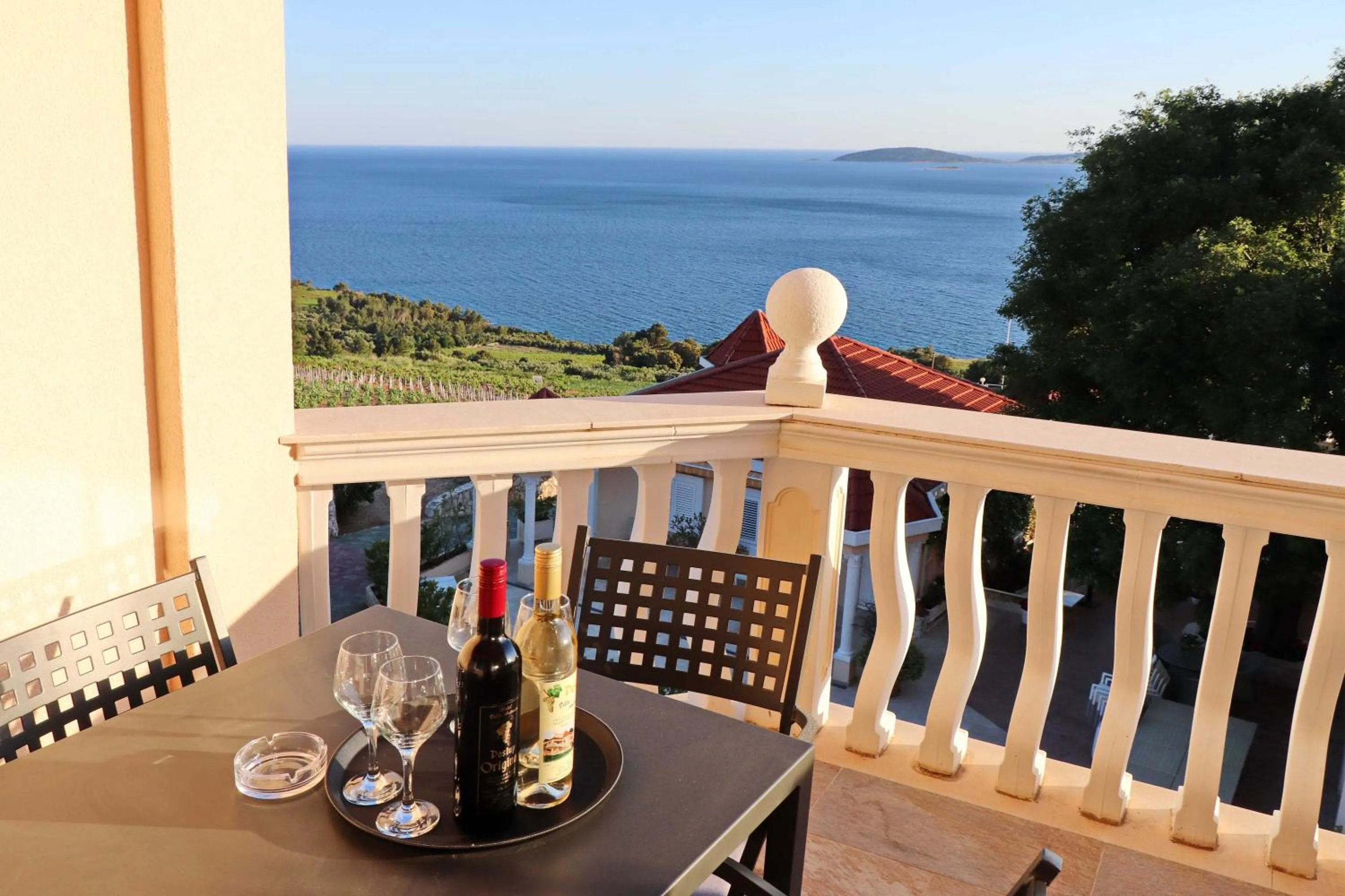 Balcony/Terrace in Hotel Pansion Villa Antonio