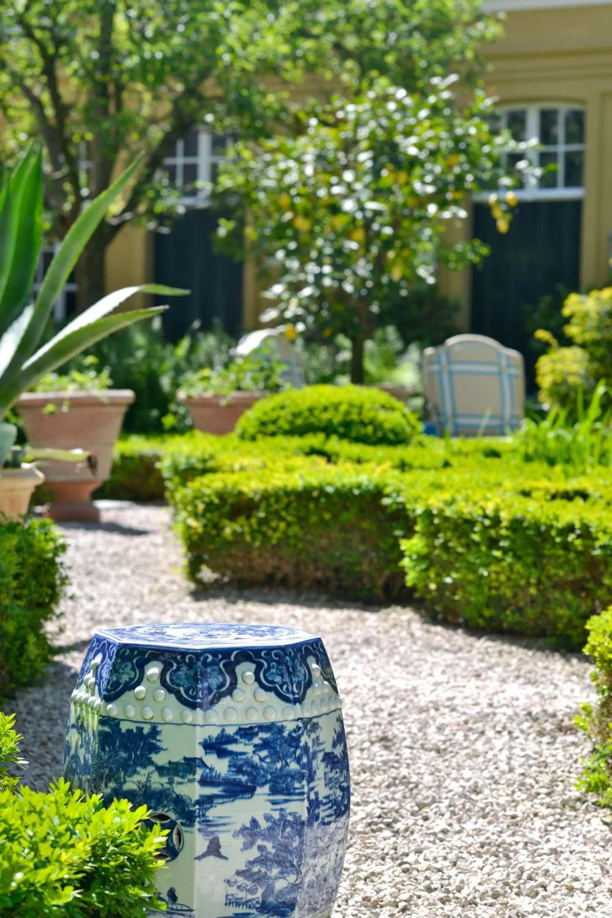 Garden in B&B The Verhaegen