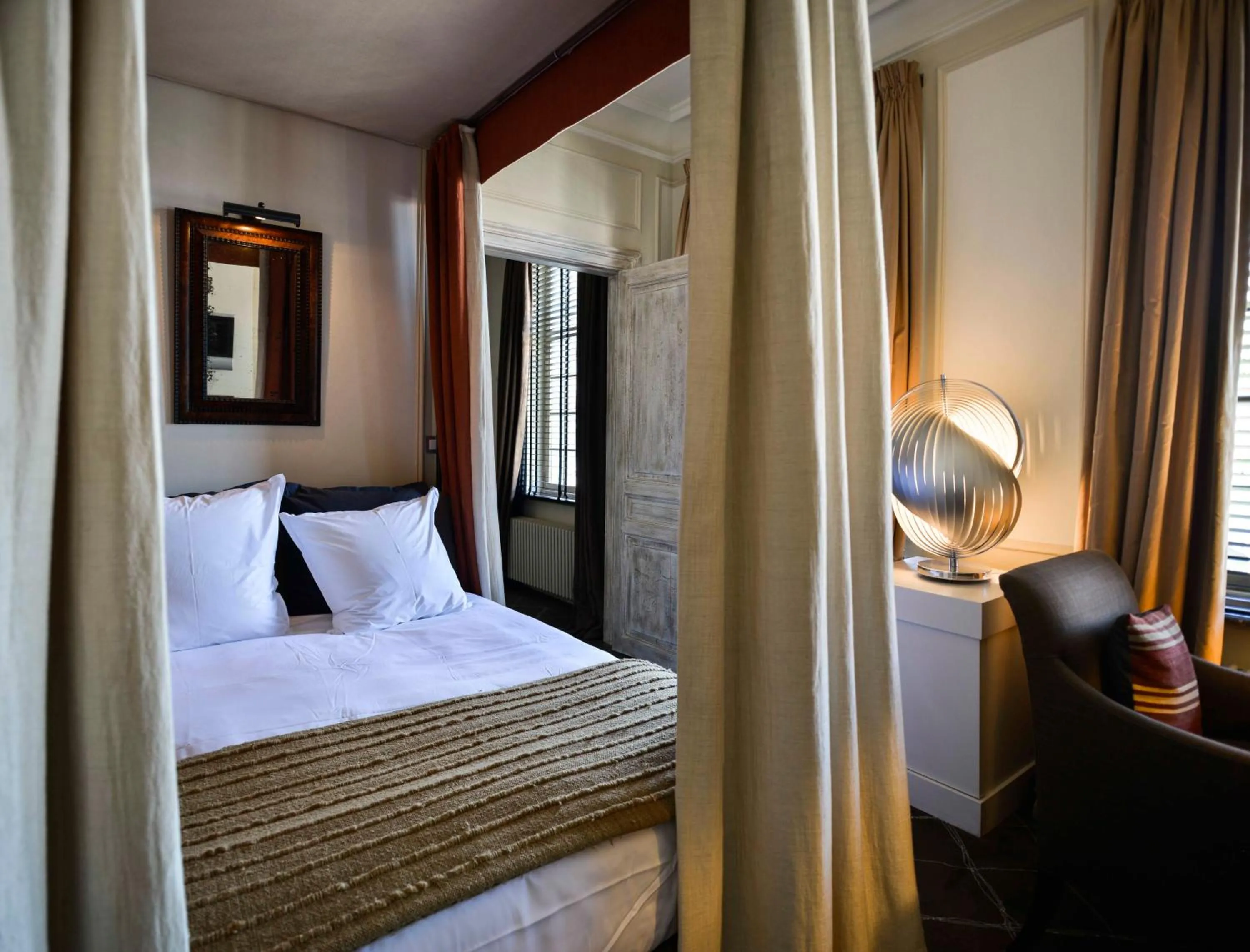 Bedroom, Bed in B&B The Verhaegen