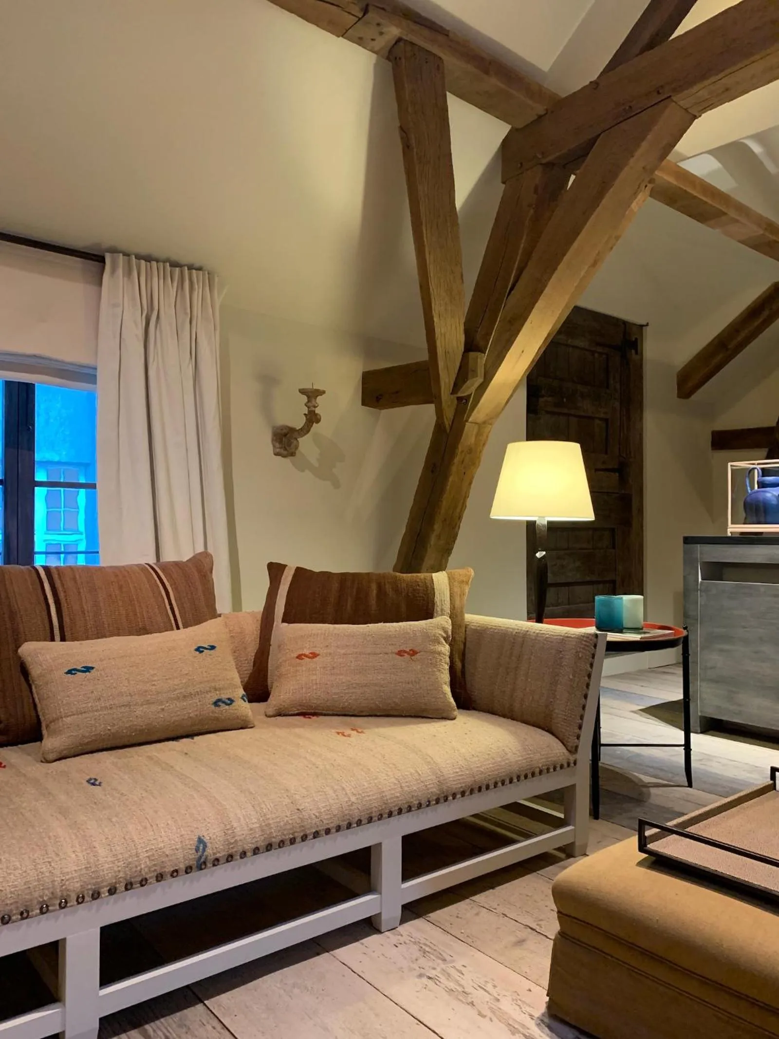 Living room in B&B The Verhaegen