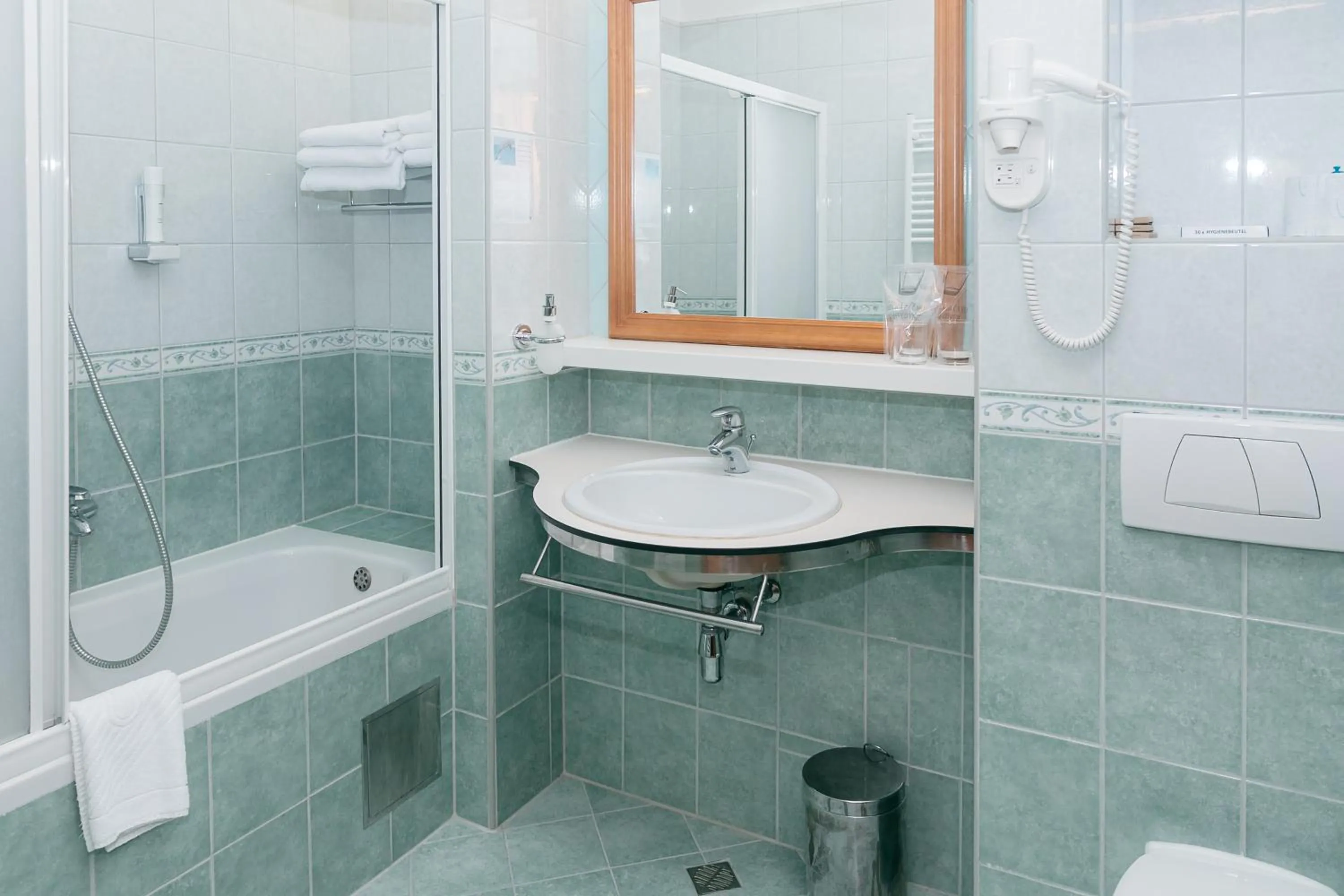 Bathroom in Hotel Spongiola