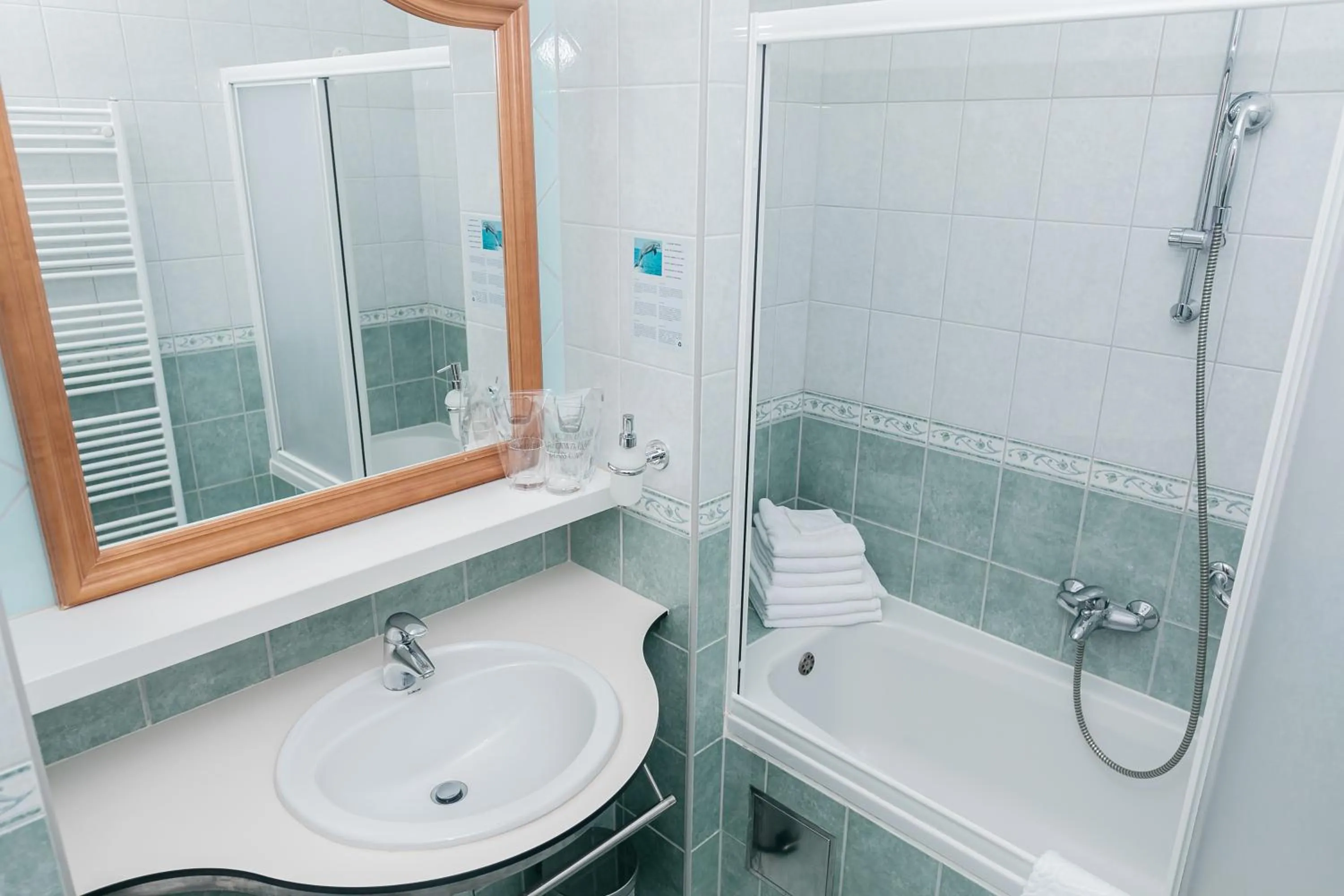 Bathroom in Hotel Spongiola