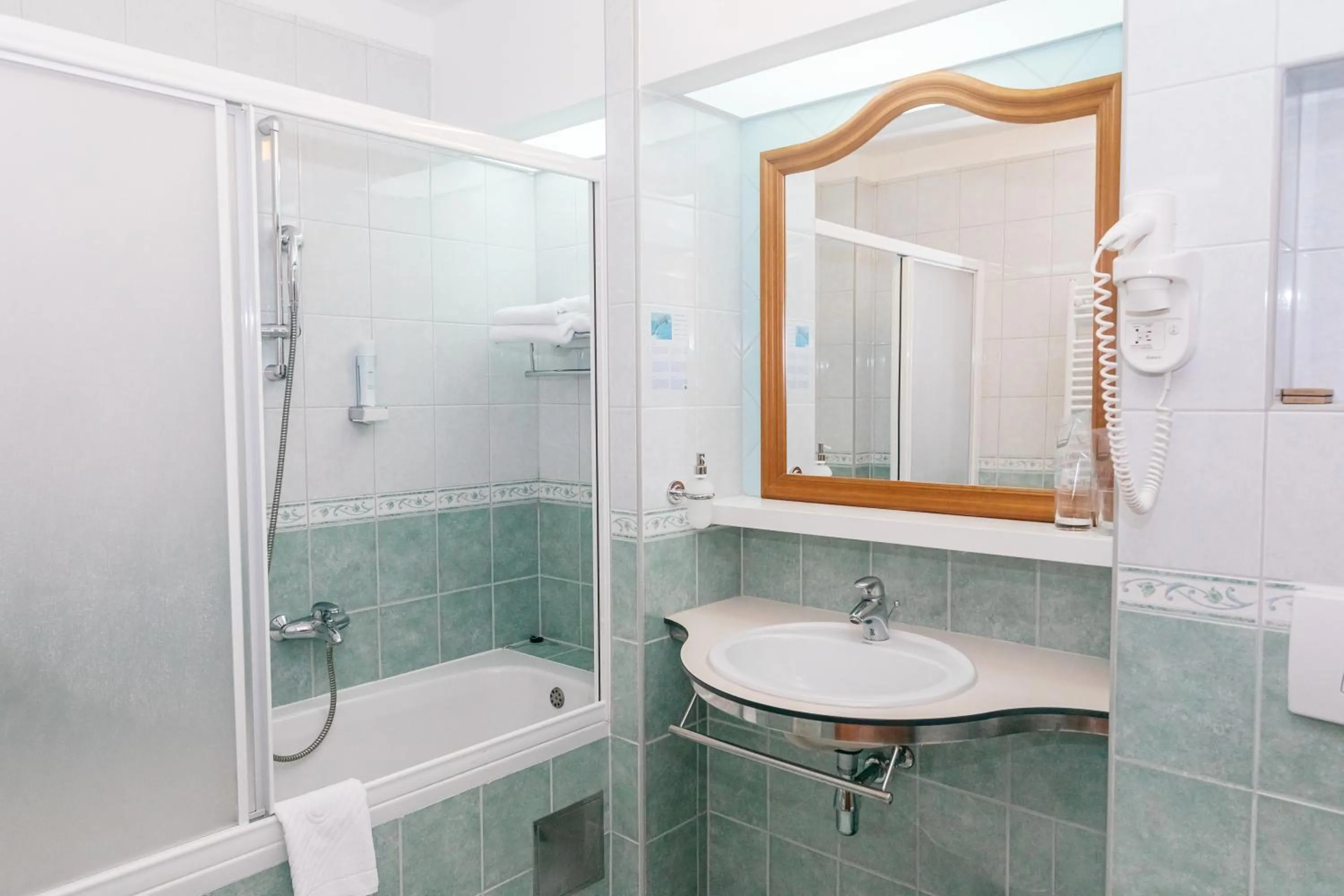 Bathroom in Hotel Spongiola