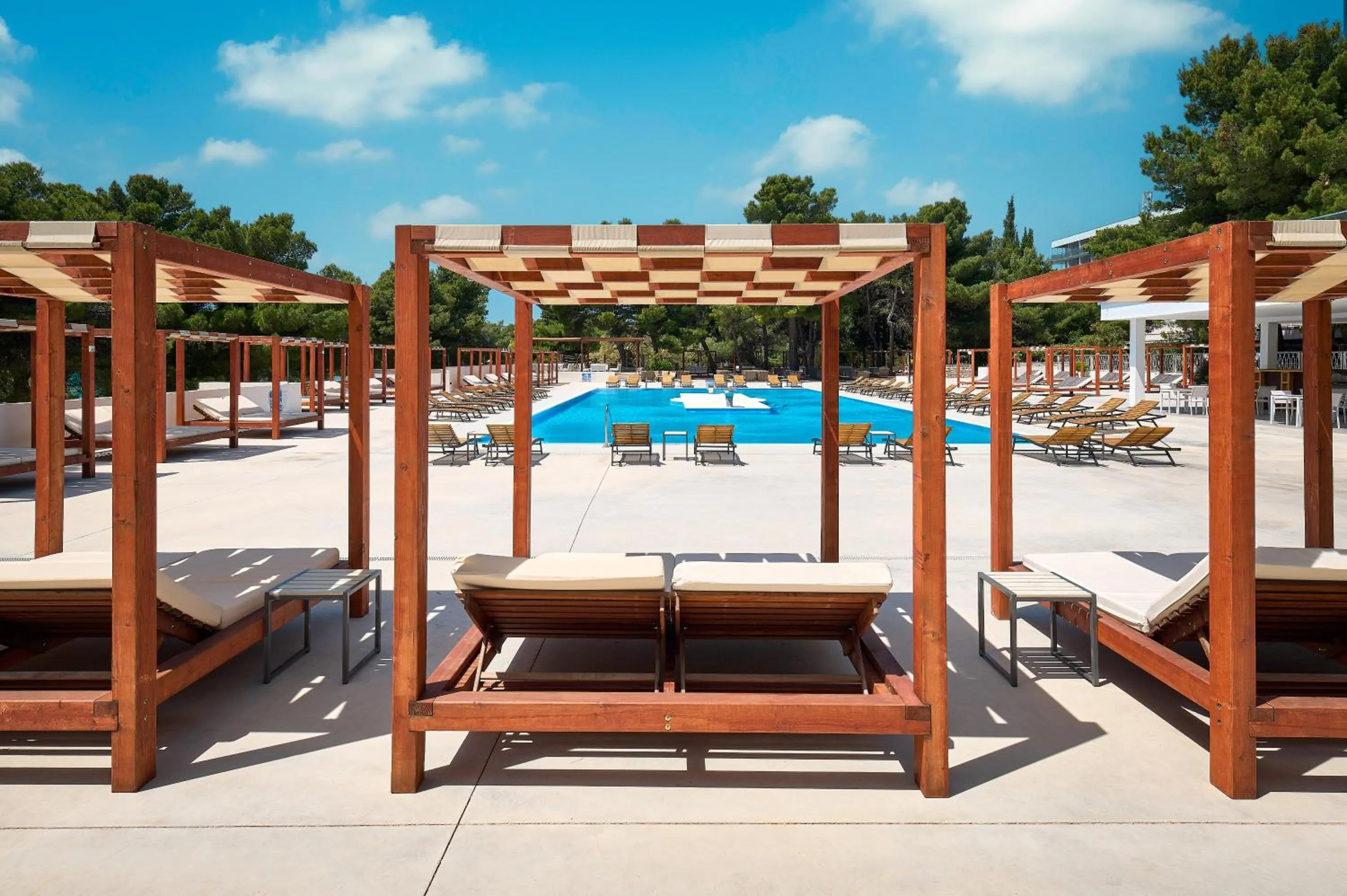 Swimming pool in Hotel Imperial