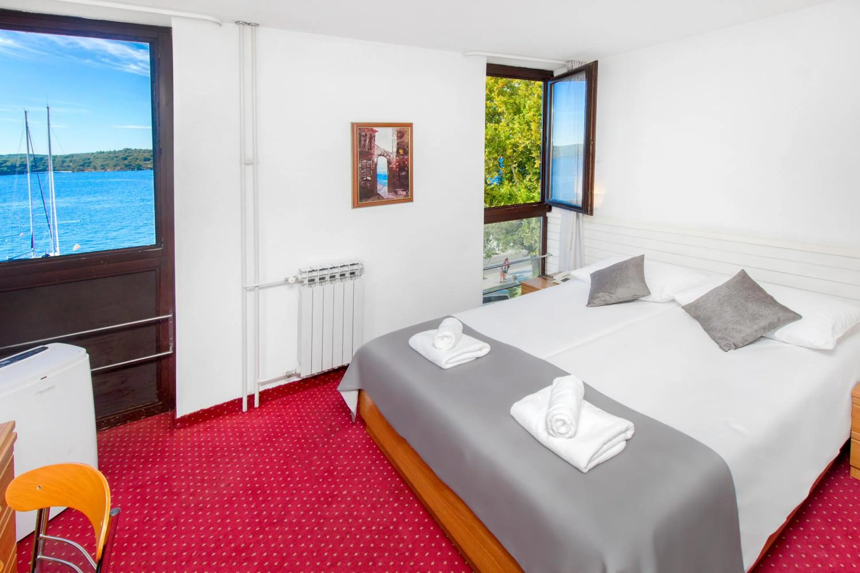 Bed in Hotel Jadran Šibenik