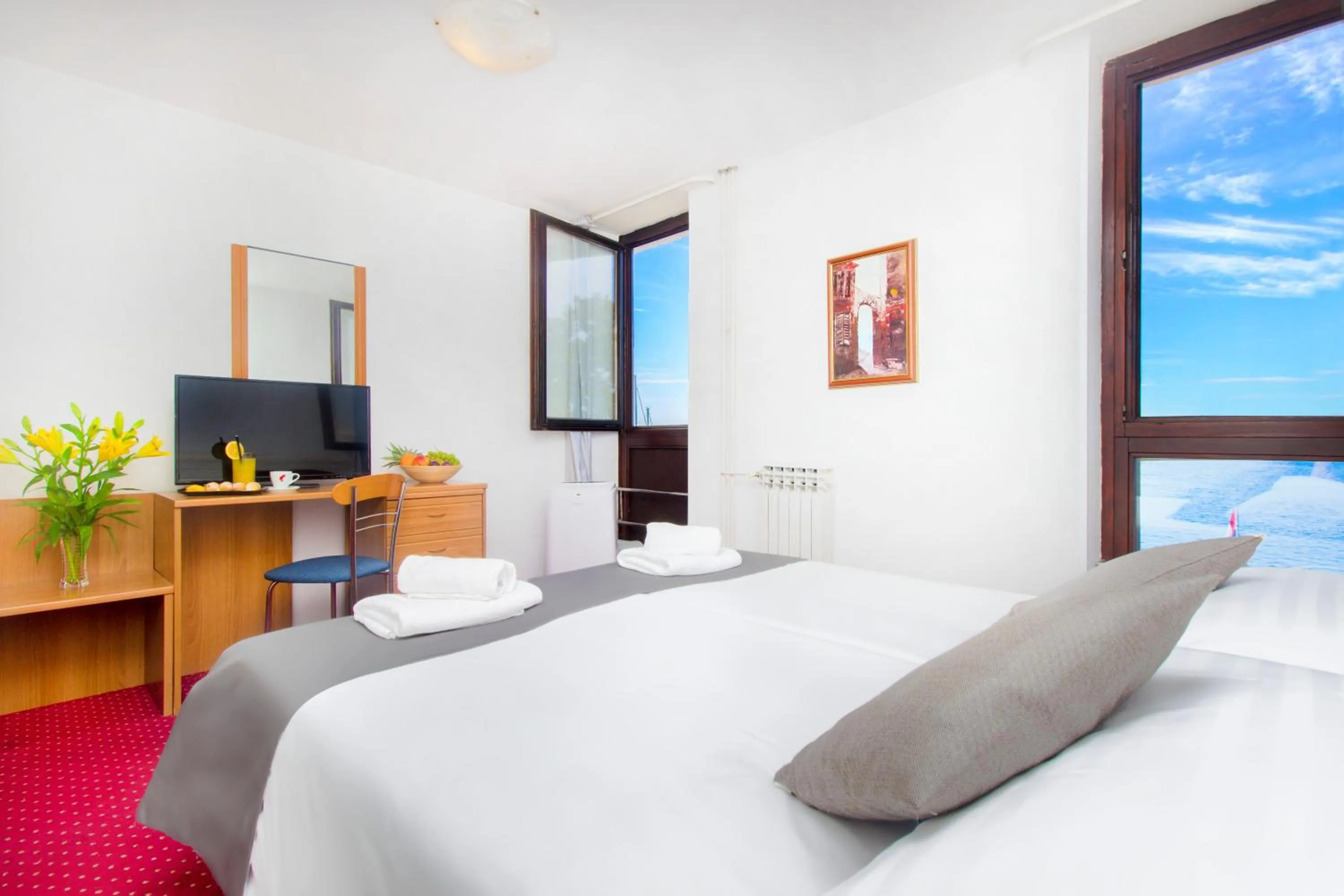 Bed in Hotel Jadran Šibenik