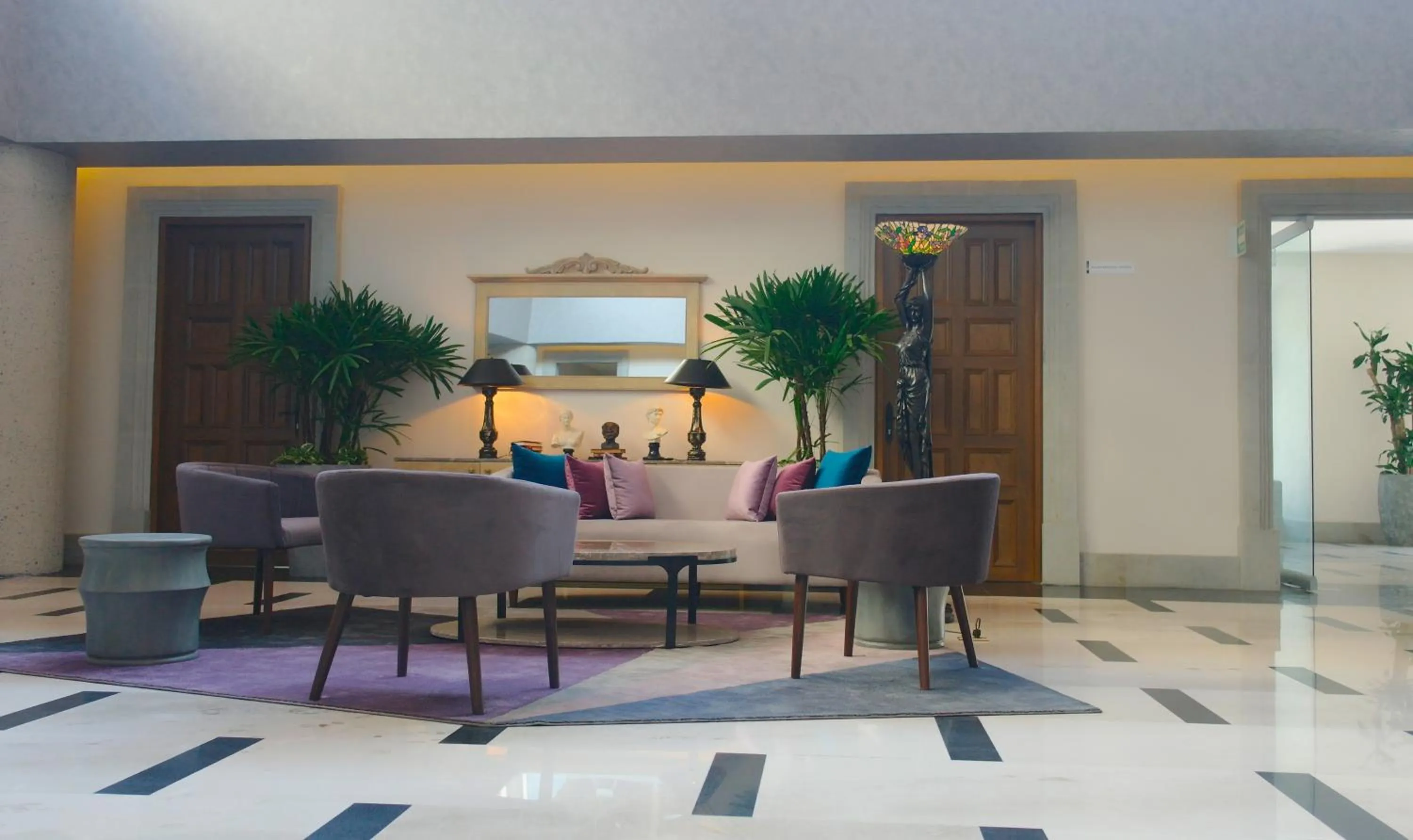Lobby or reception in Hotel Real Maestranza
