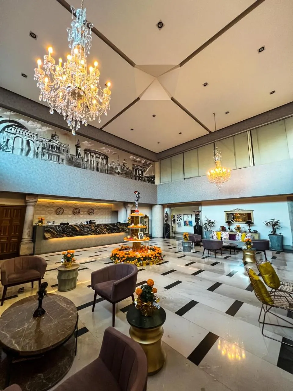 Lobby or reception in Hotel Real Maestranza