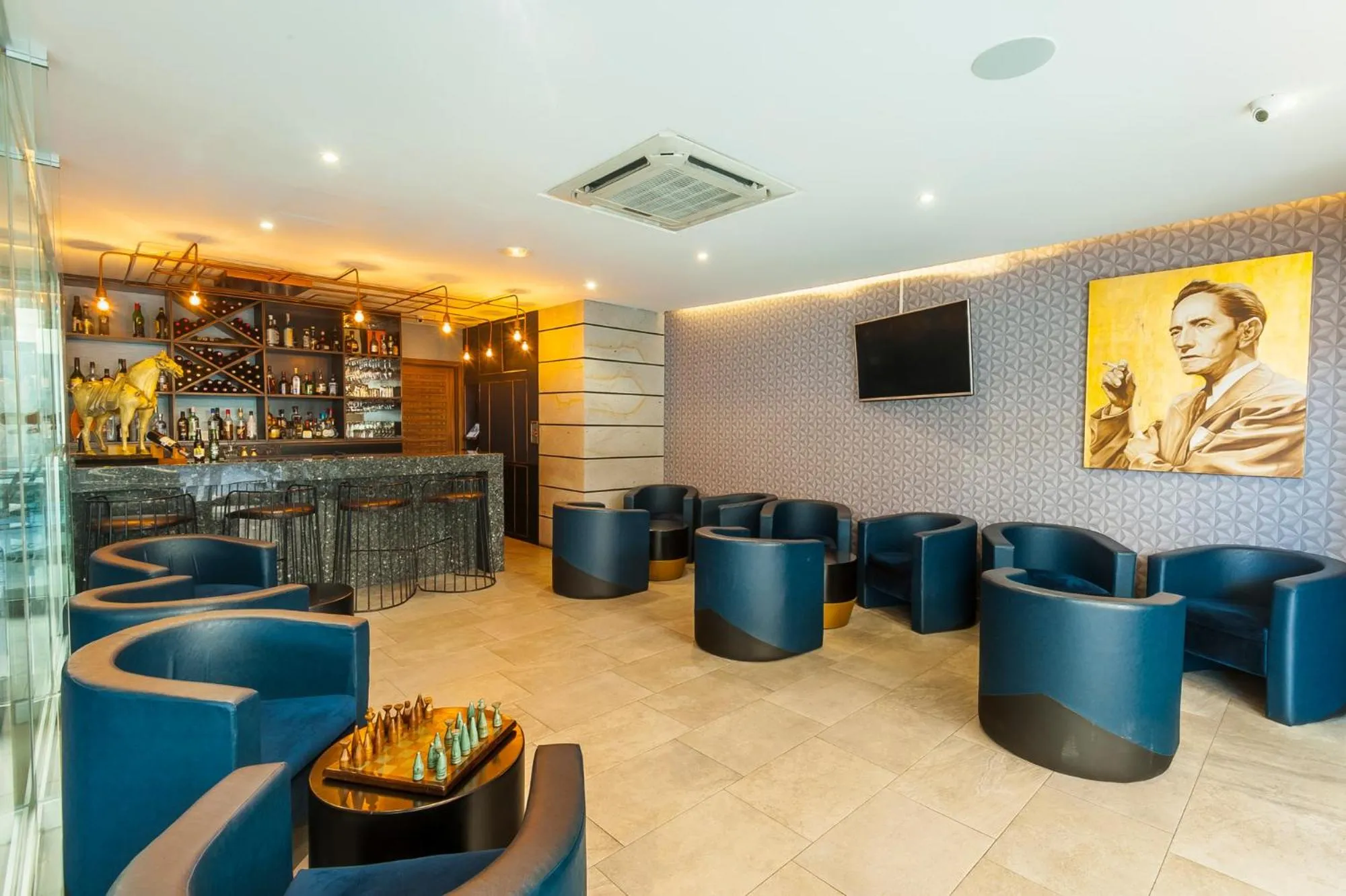 Lounge or bar in Hotel Real Maestranza