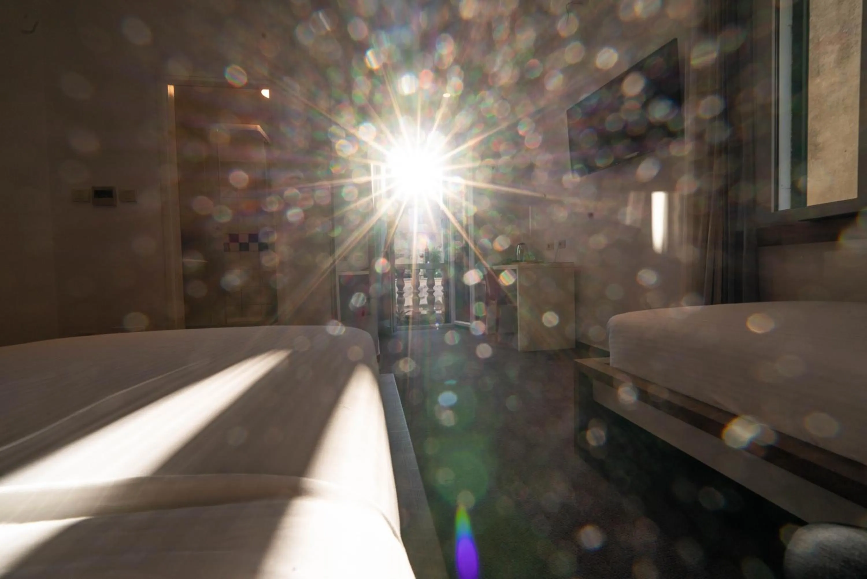 Bed in Slavija Culture Heritage Hotel