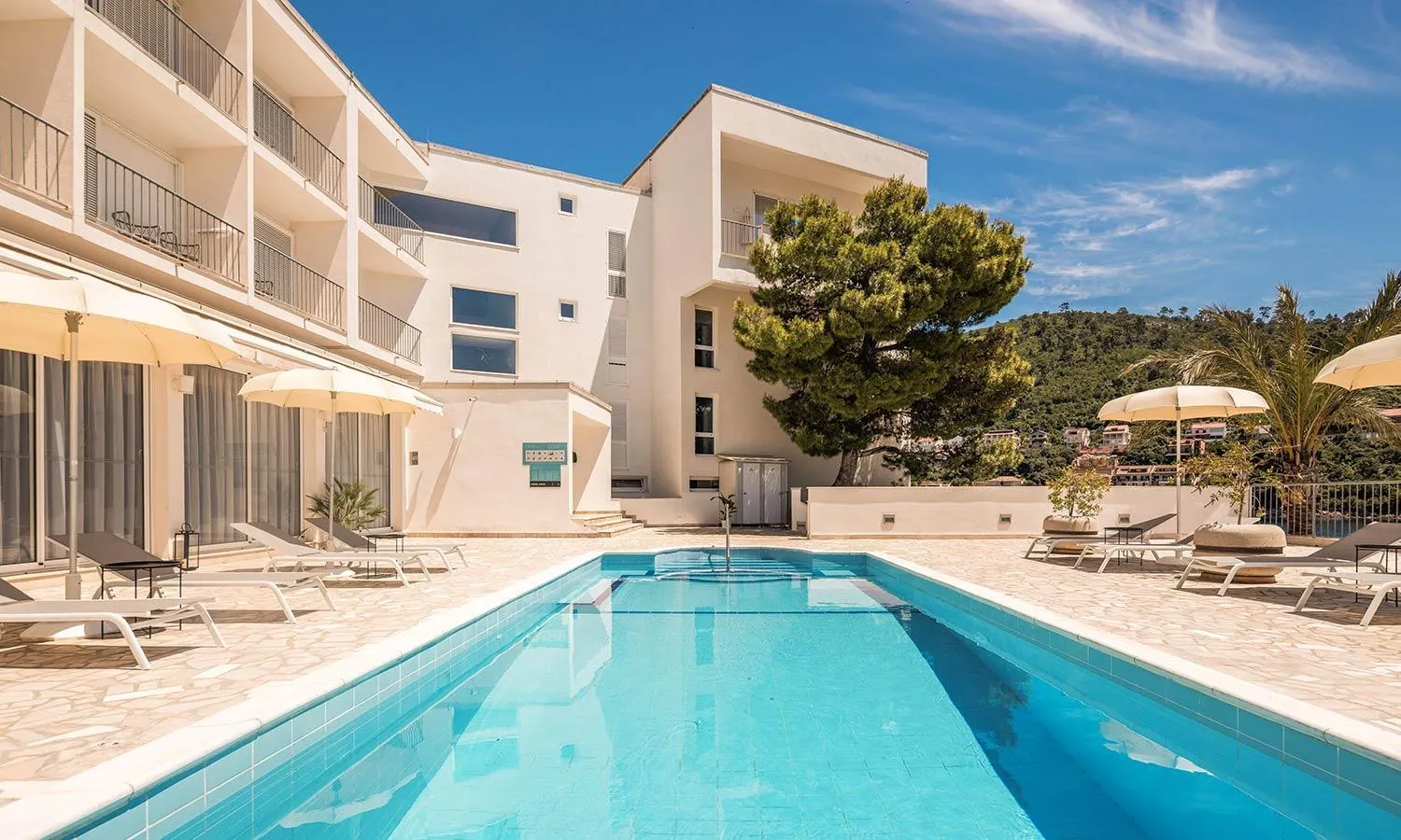 Pool view in Aminess Younique Lume Hotel