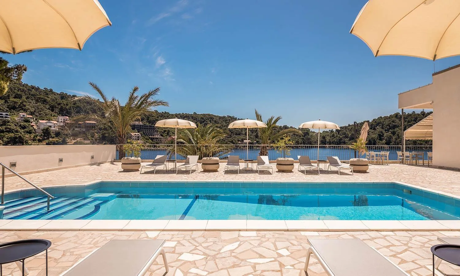 Patio in Aminess Younique Lume Hotel