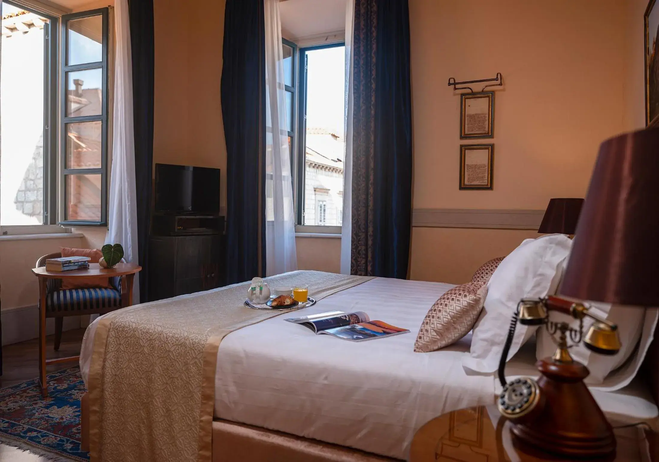 Bedroom, Bed in The Pucic Palace Bedroom, Bed in The Pucic Palace