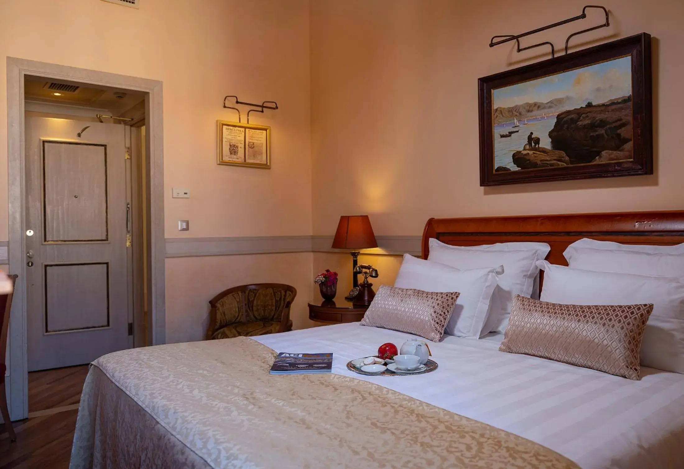 Bed in The Pucic Palace Bed in The Pucic Palace