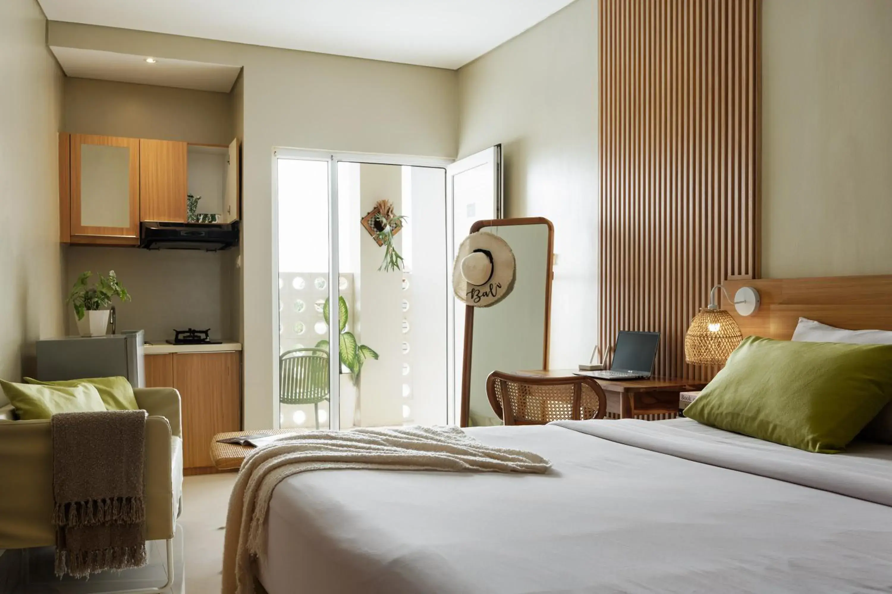 Bed in Deva Bali Apartement Bed in Deva Bali Apartement