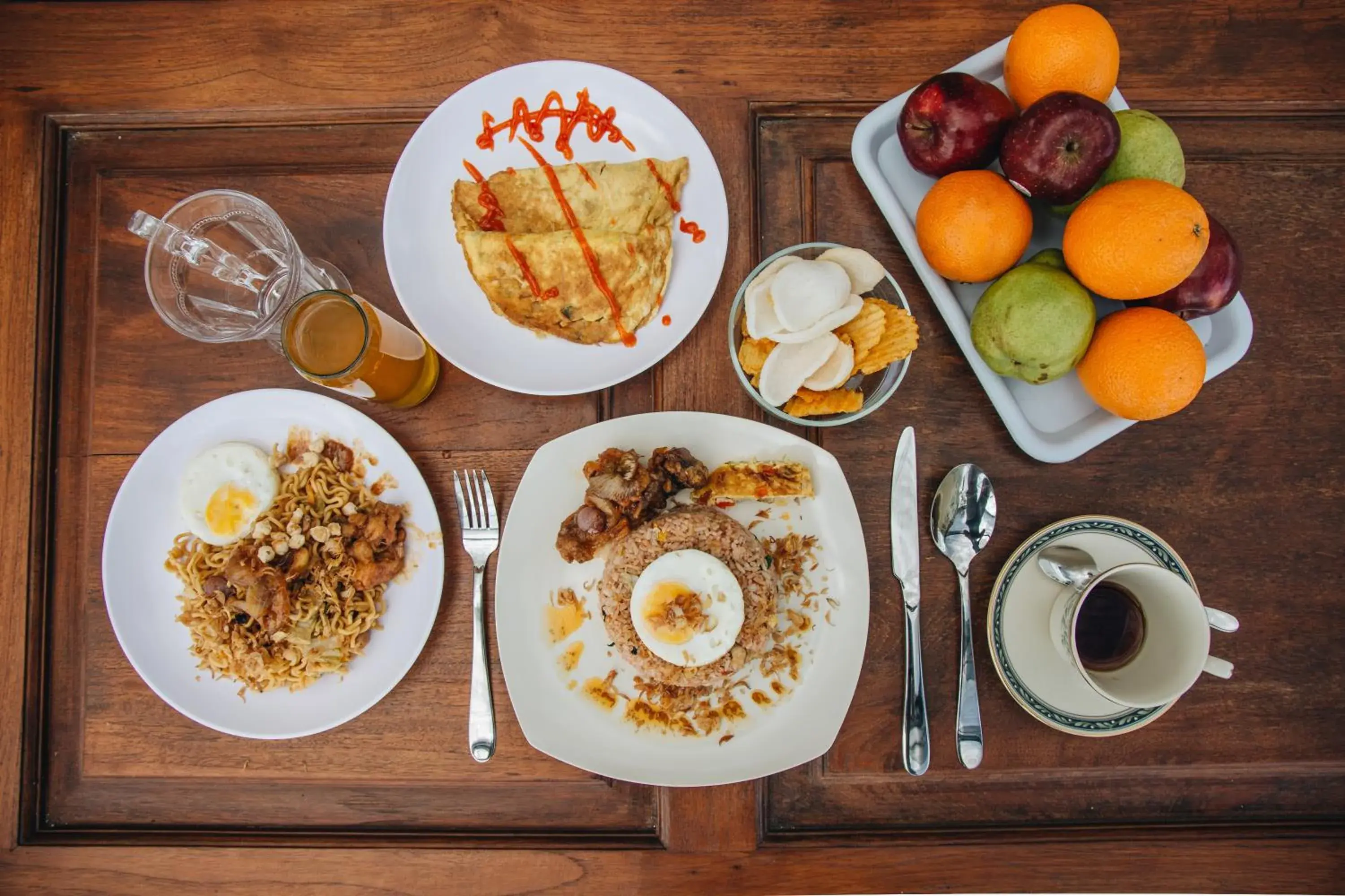 Breakfast in Deva Bali Apartement Breakfast in Deva Bali Apartement
