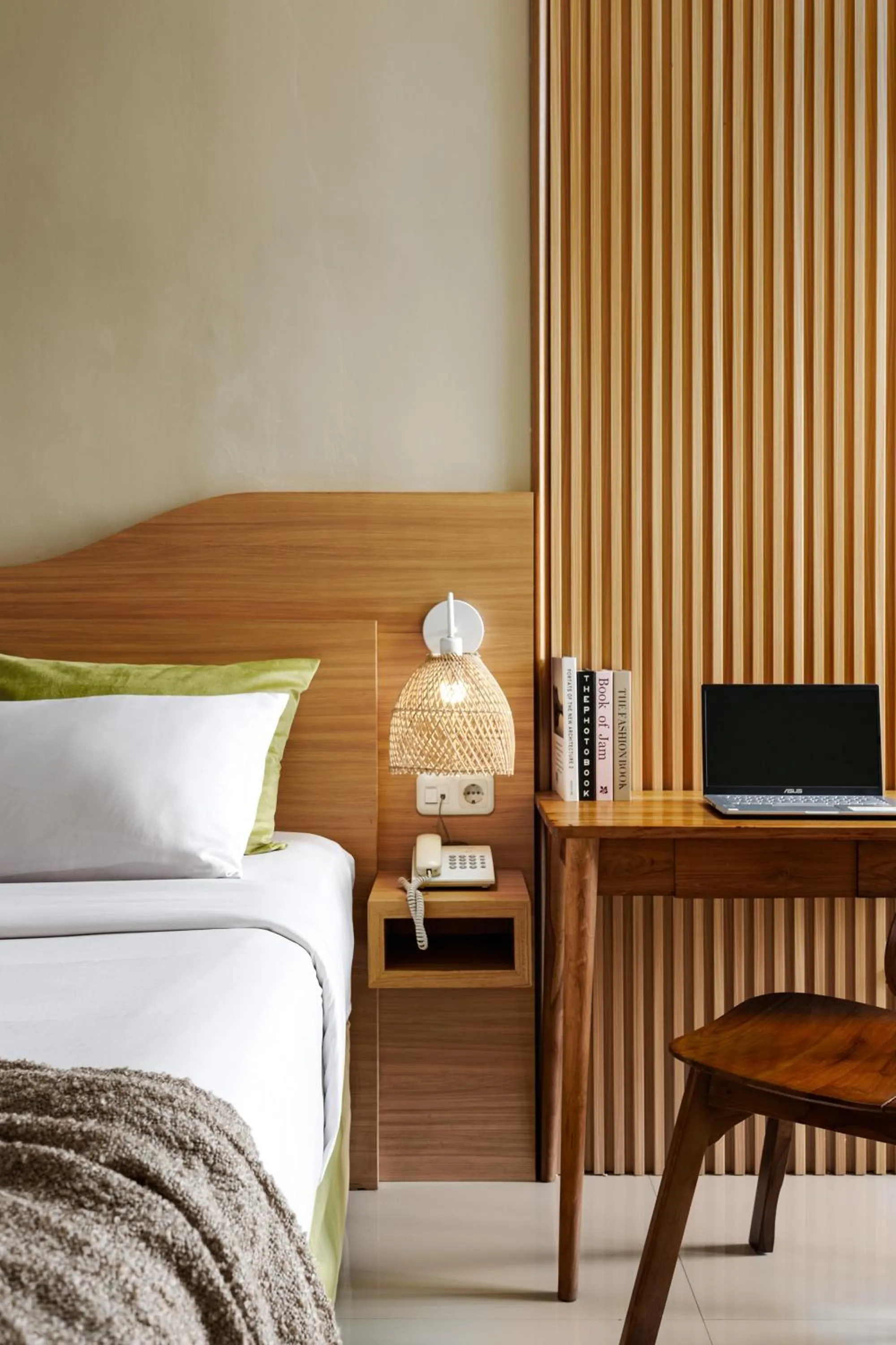 Bed in Deva Bali Apartement